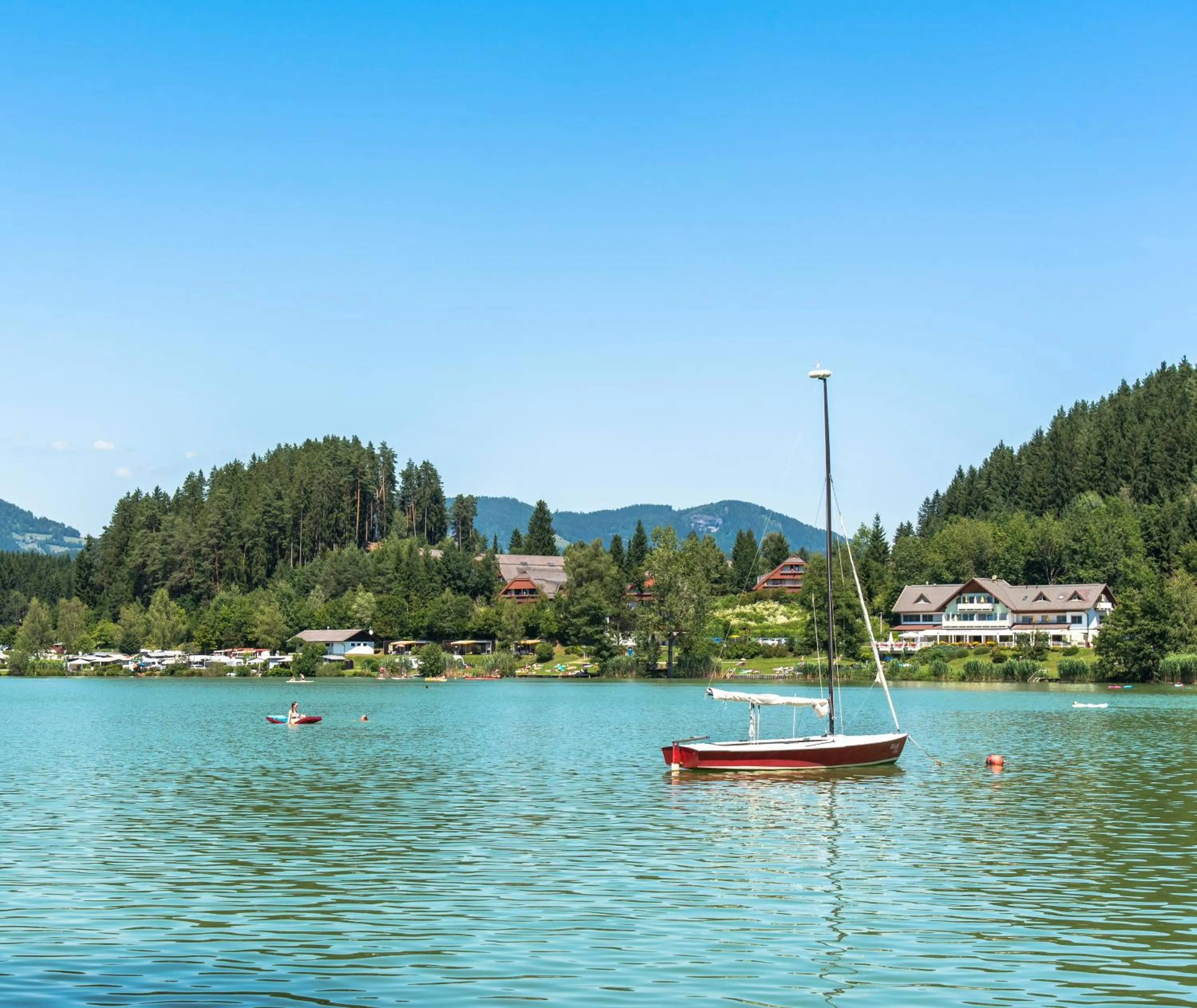 Natural landscape in Maltschacher Seewirt