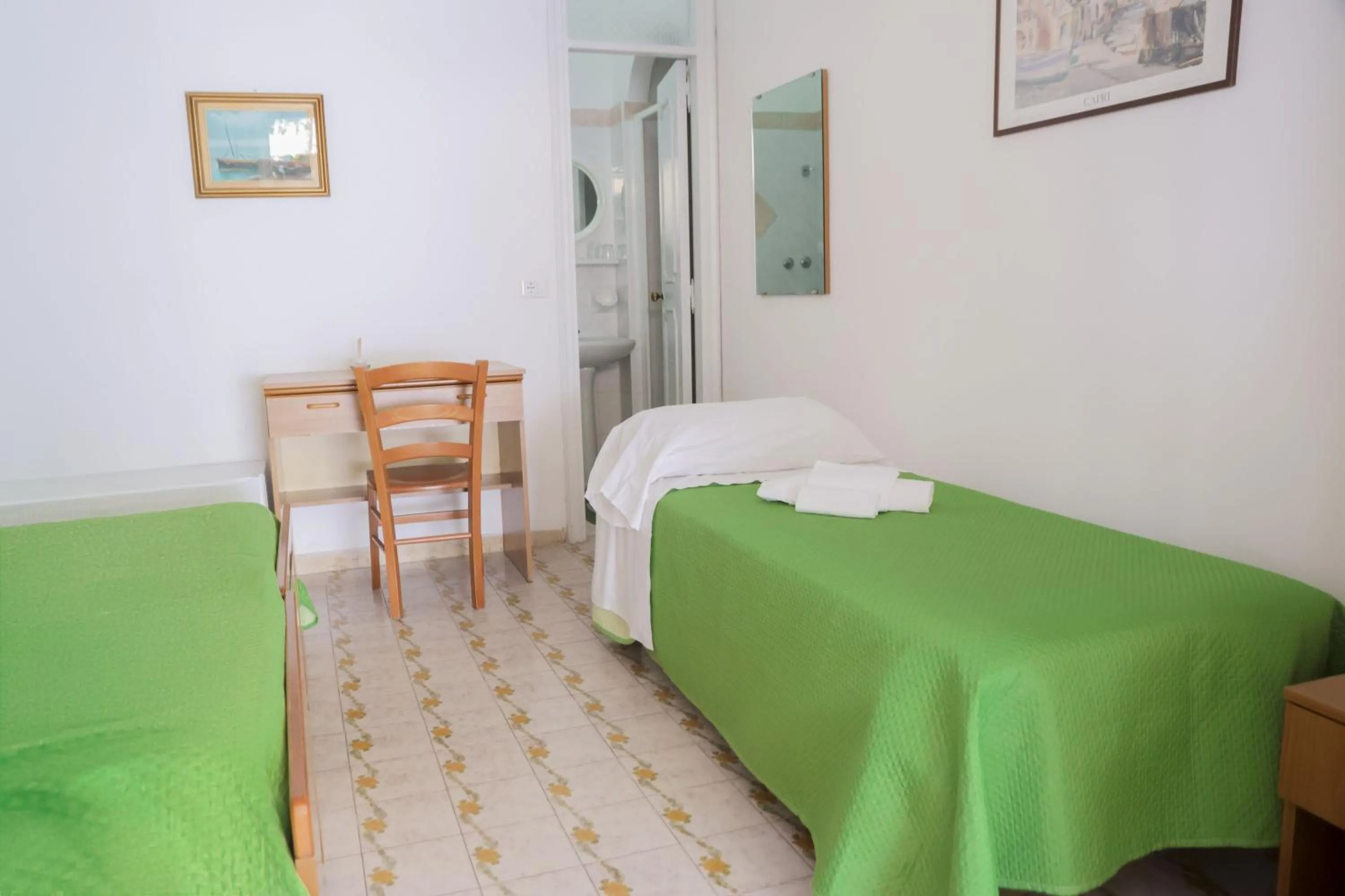 Bed in Hotel Cesotta