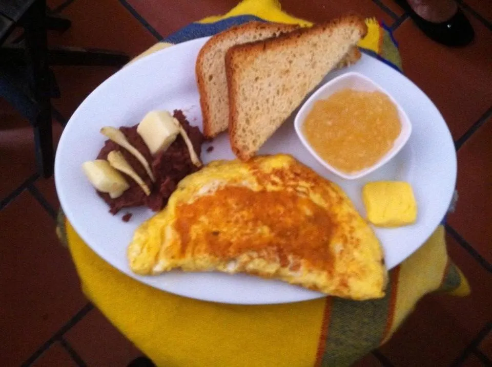Breakfast in Hotel Plaza Yat Balam