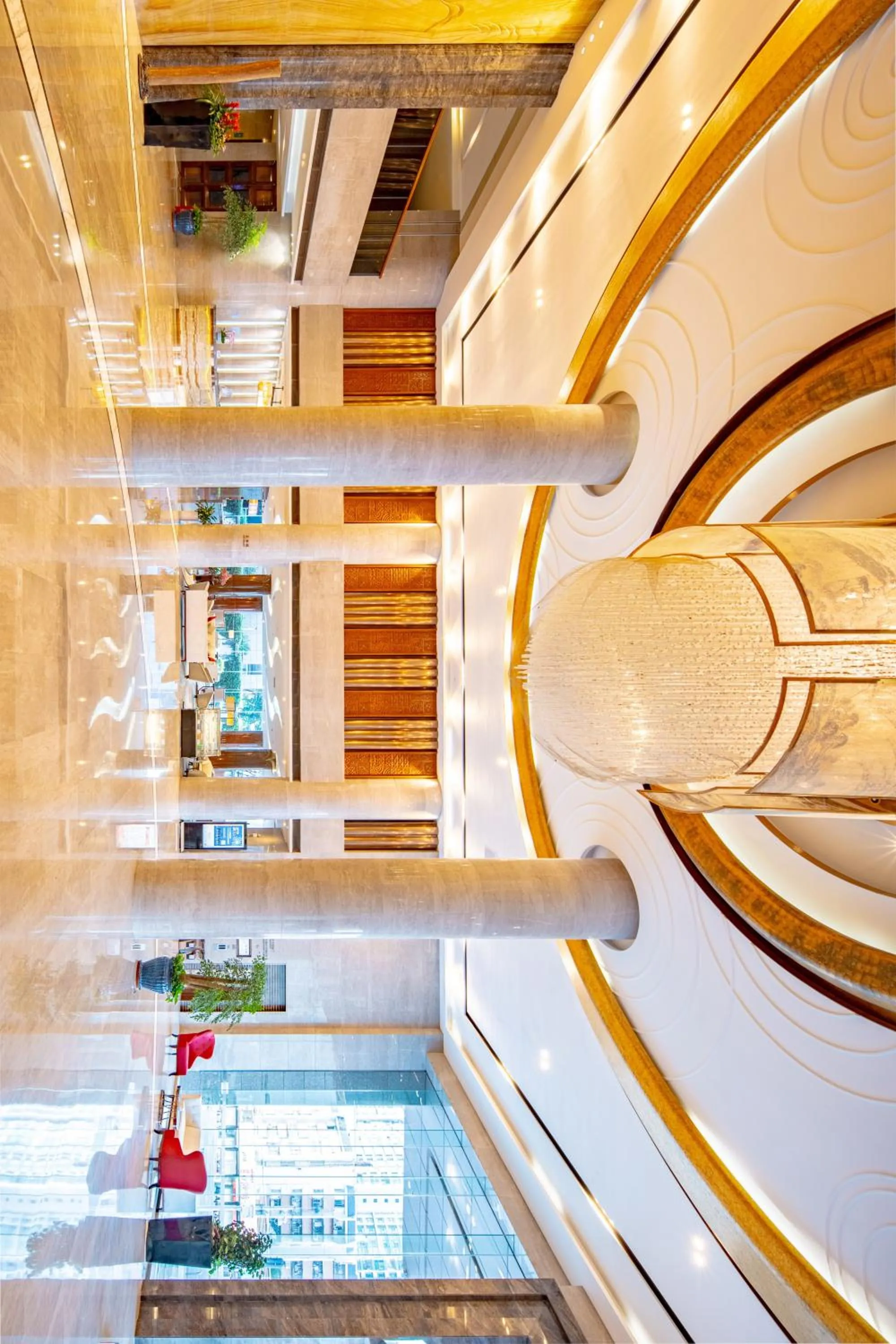 Lobby or reception in Wan Yue Grand Skylight Hotel