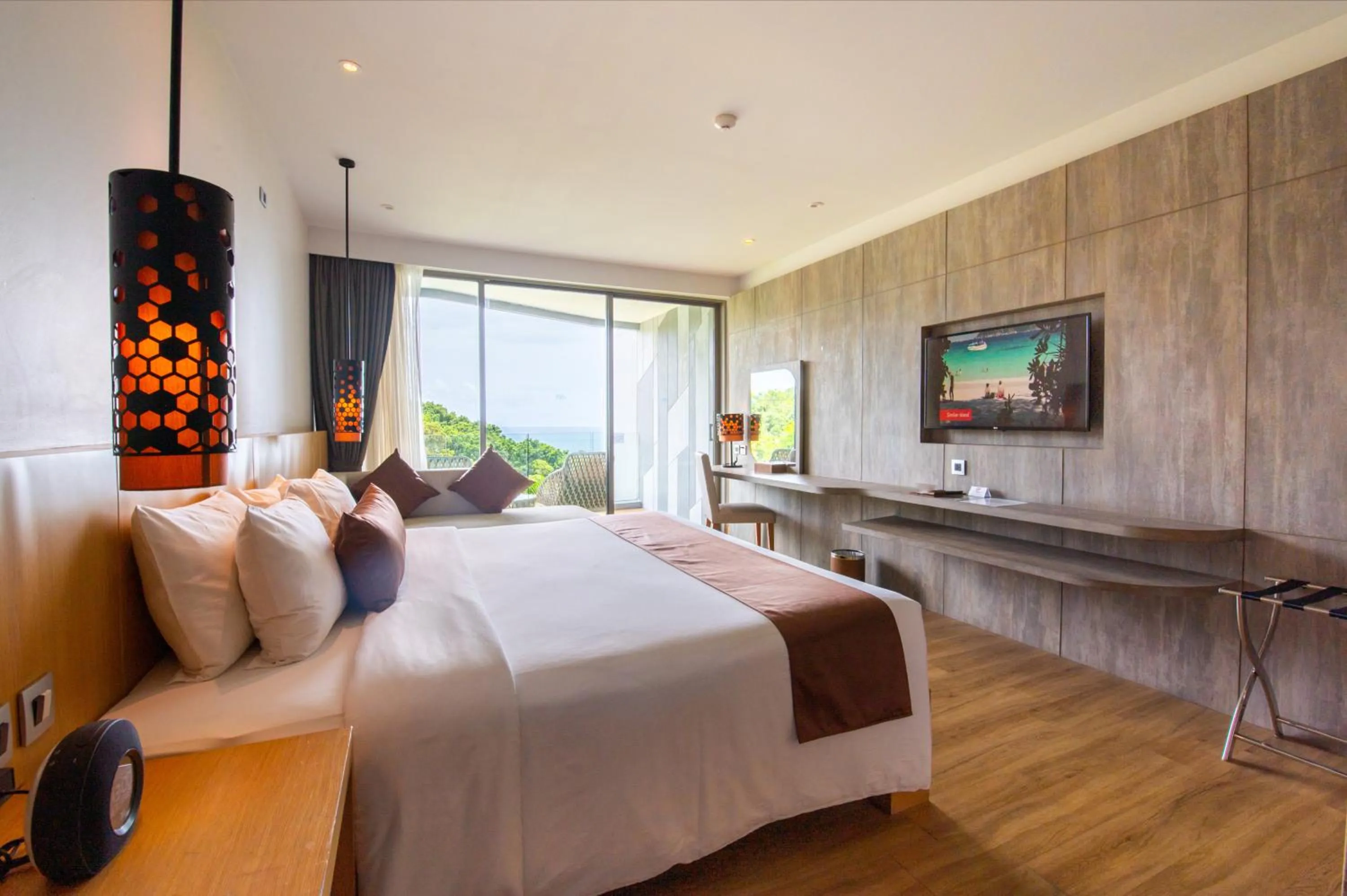 Bed in Crest Resort & Pool Villas - SHA Extra Plus