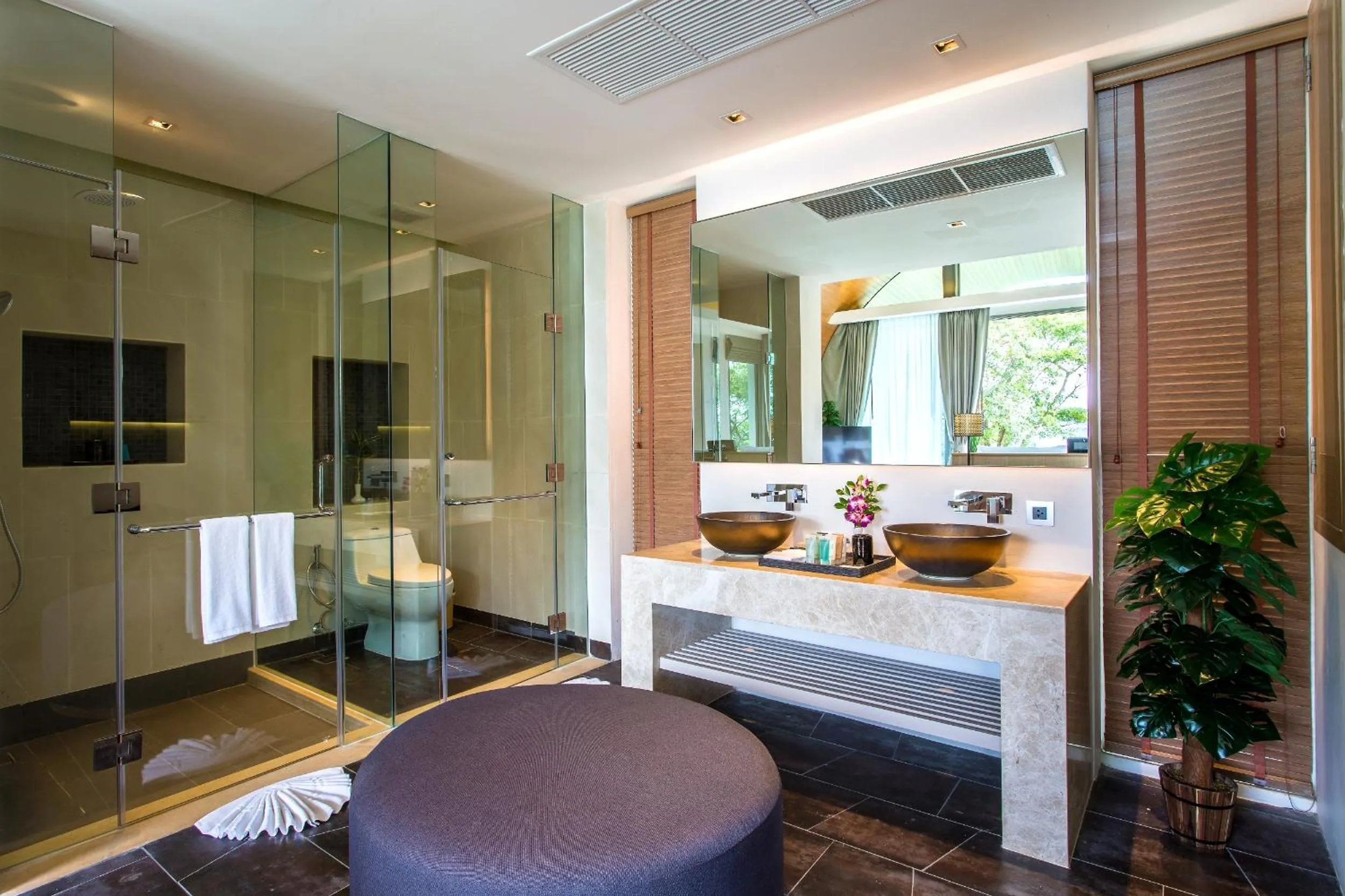 Bathroom in Crest Resort & Pool Villas - SHA Extra Plus