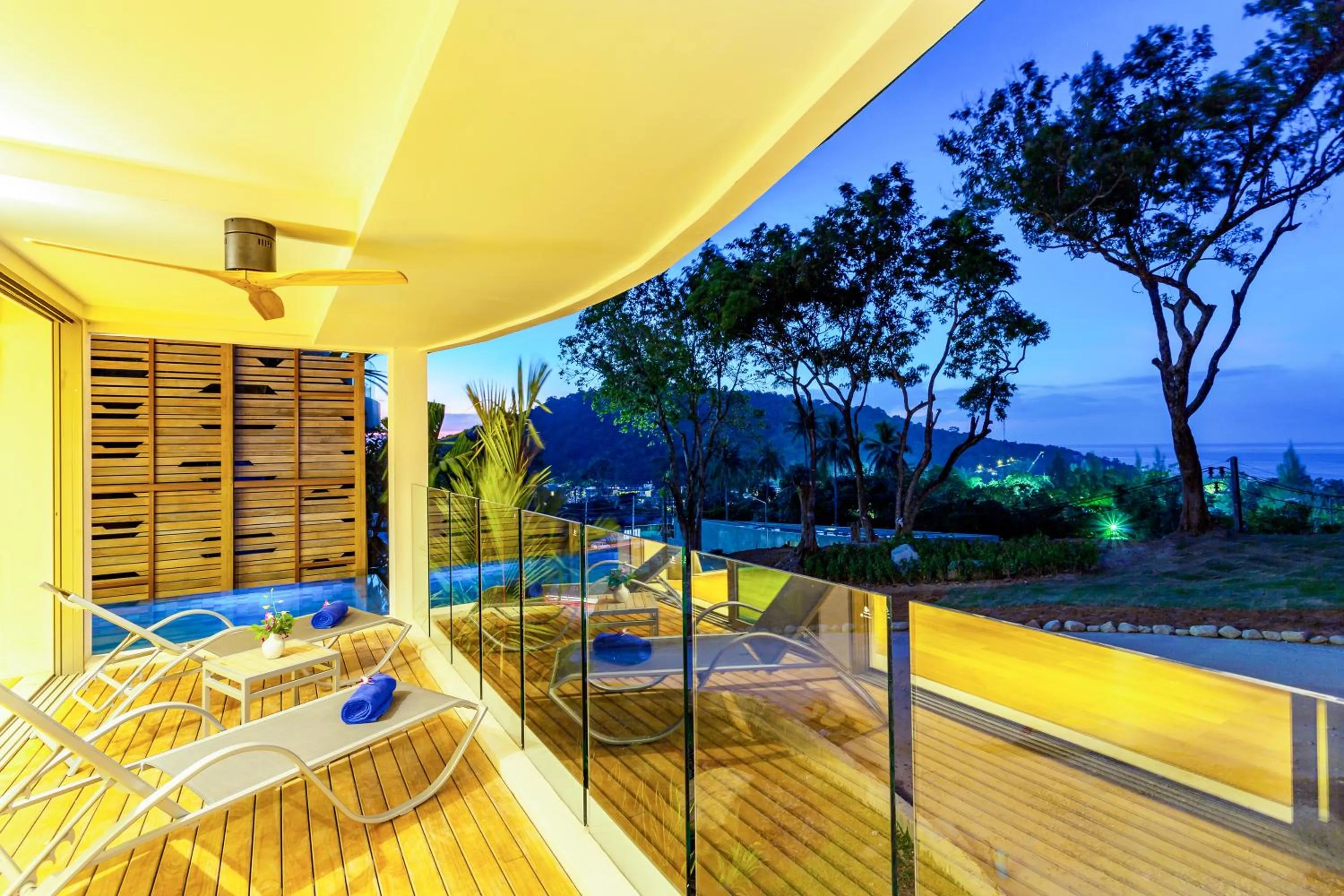 Balcony/Terrace in Crest Resort & Pool Villas - SHA Extra Plus