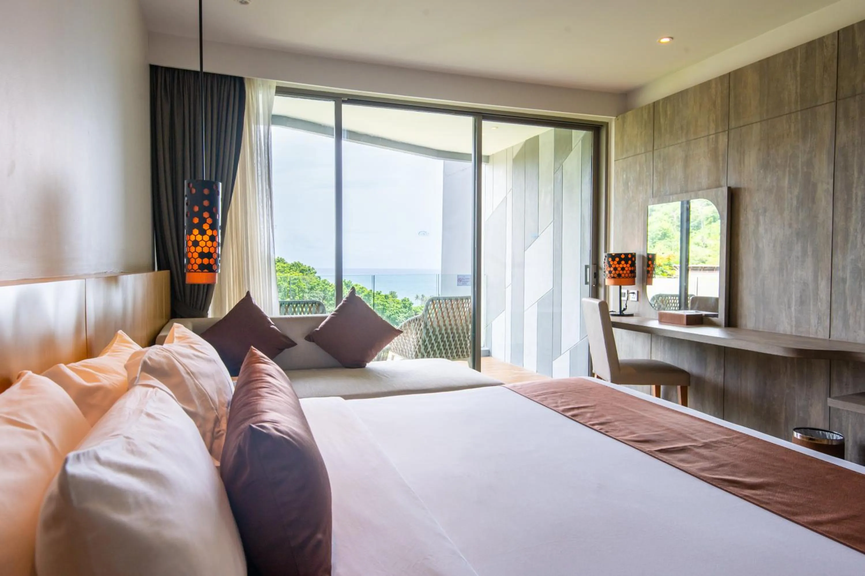 View (from property/room), Bed in Crest Resort & Pool Villas - SHA Extra Plus