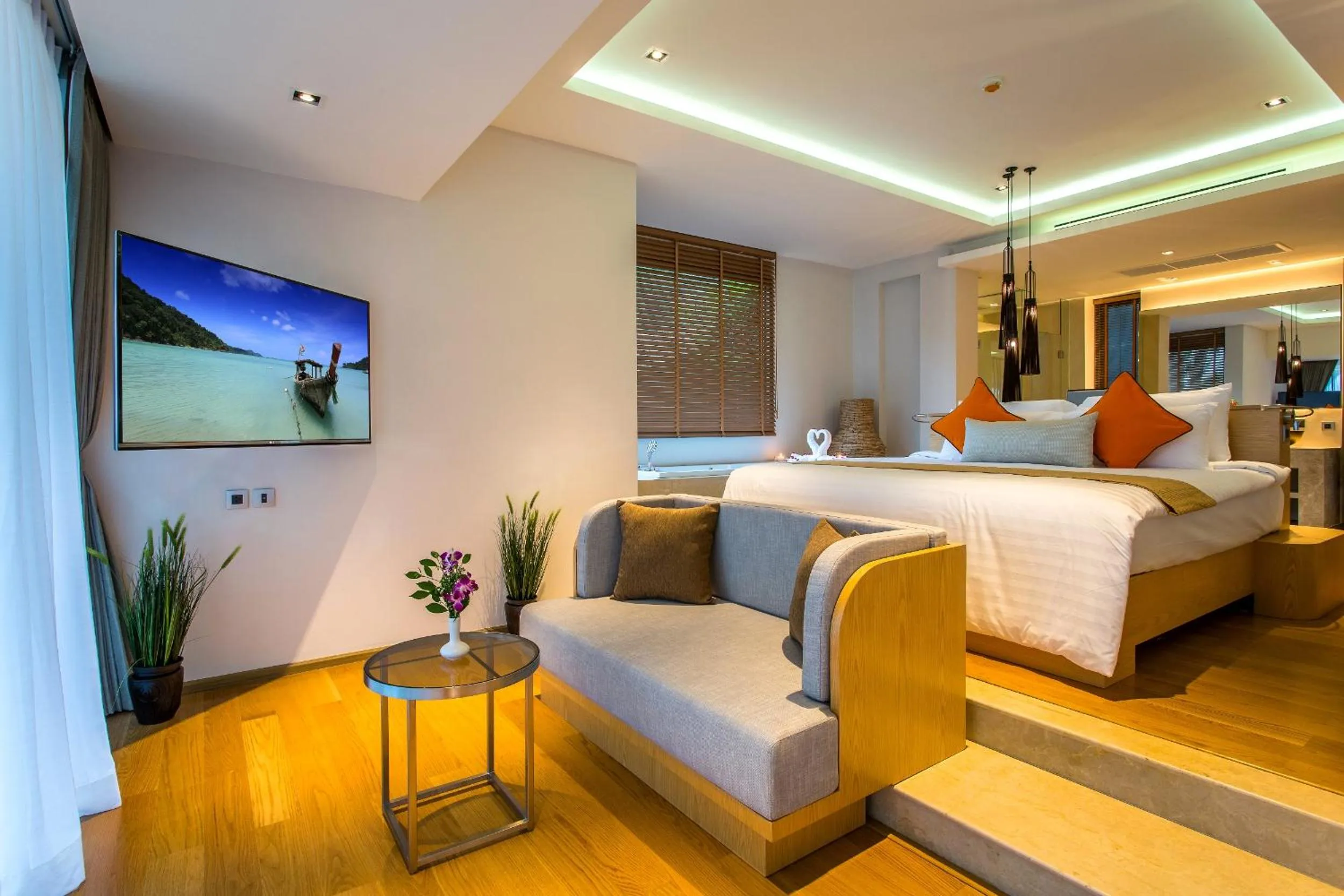 Living room in Crest Resort & Pool Villas - SHA Extra Plus