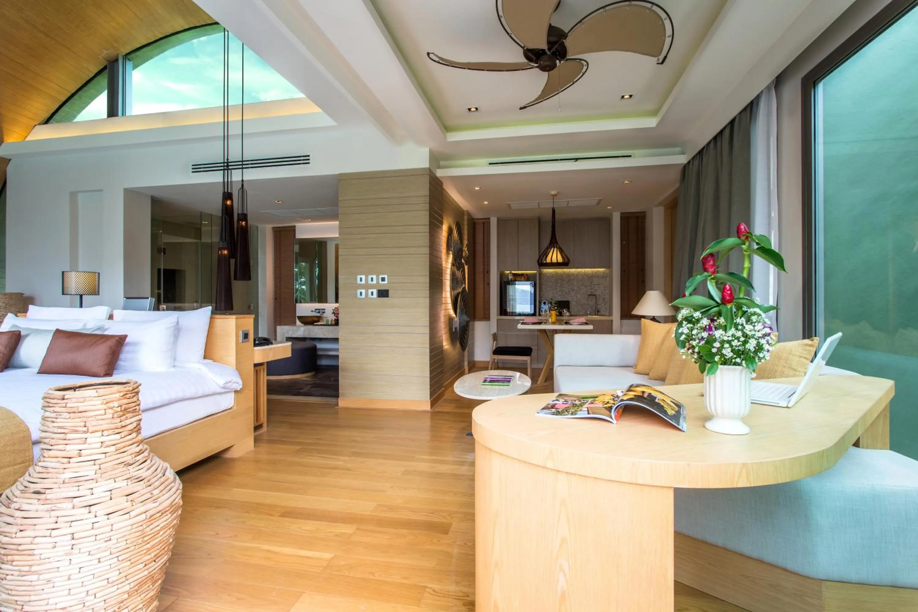 Living room in Crest Resort & Pool Villas - SHA Extra Plus