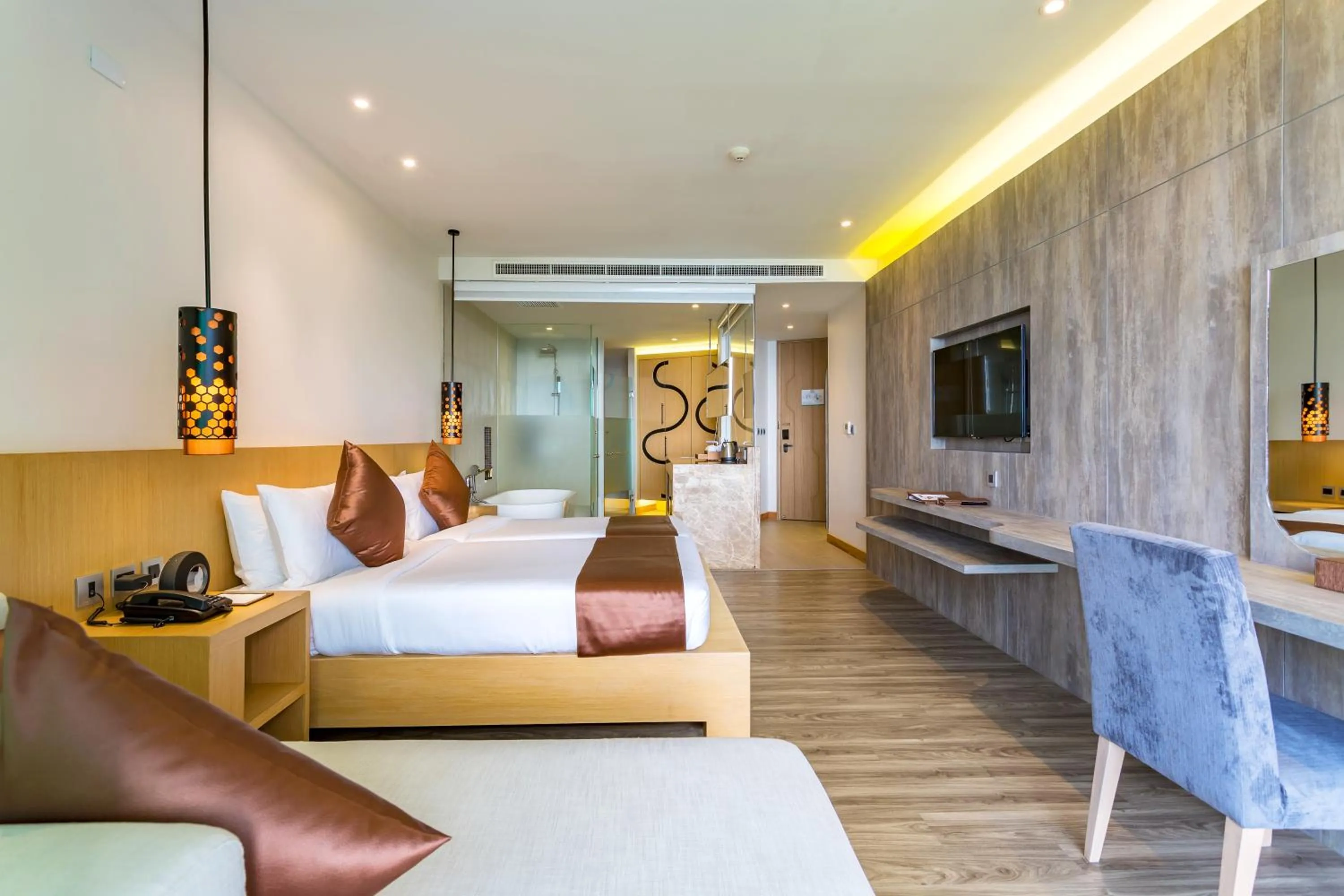 Bedroom, Bed in Crest Resort & Pool Villas - SHA Extra Plus