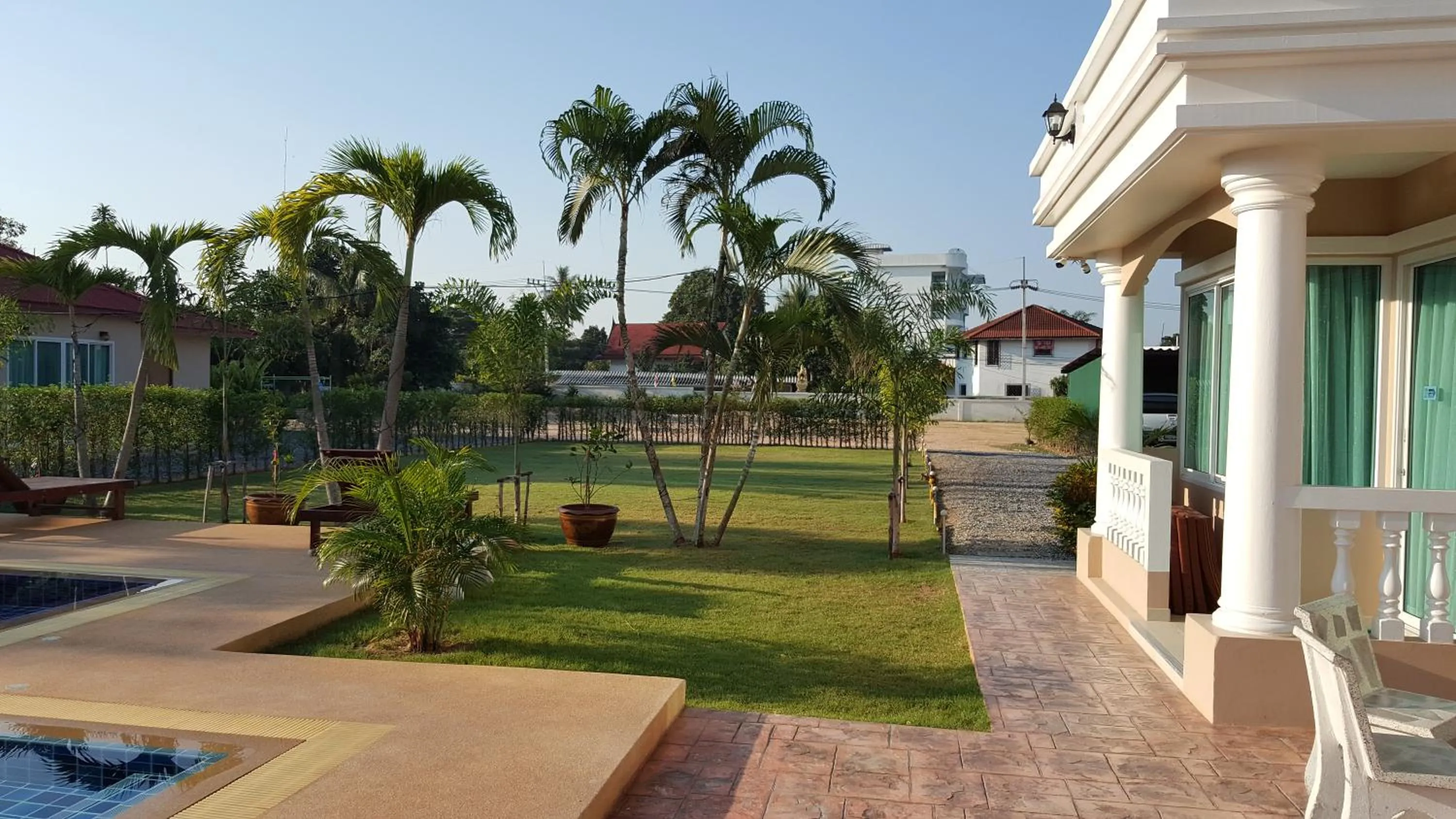 Garden view in East Shore Pattaya Resort