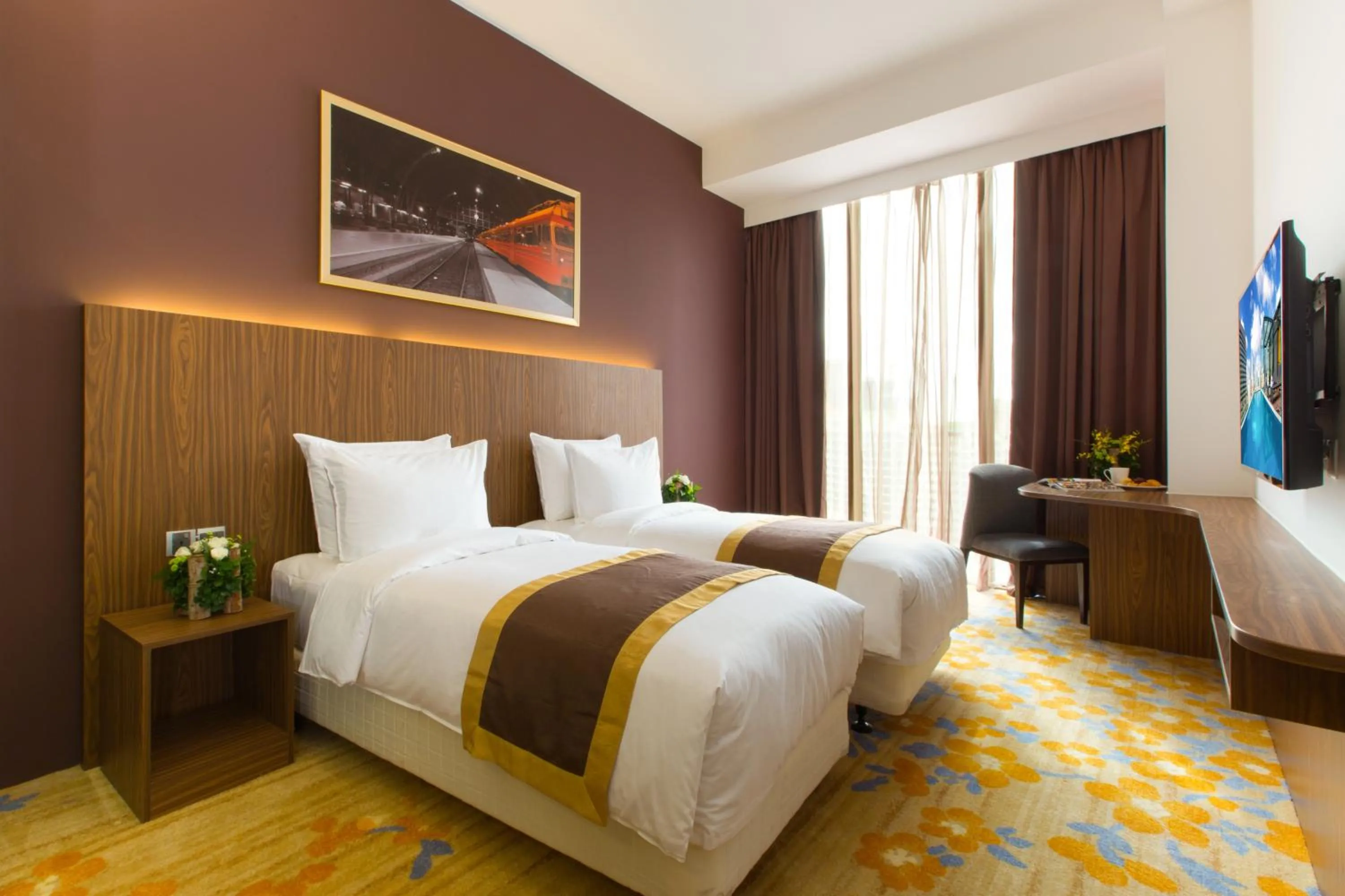 TV and multimedia, Bed in Bay Hotel Ho Chi Minh