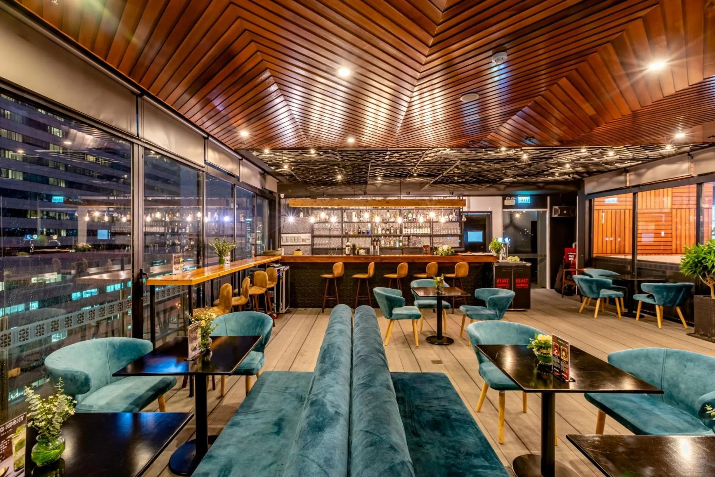 City view in Bay Hotel Ho Chi Minh