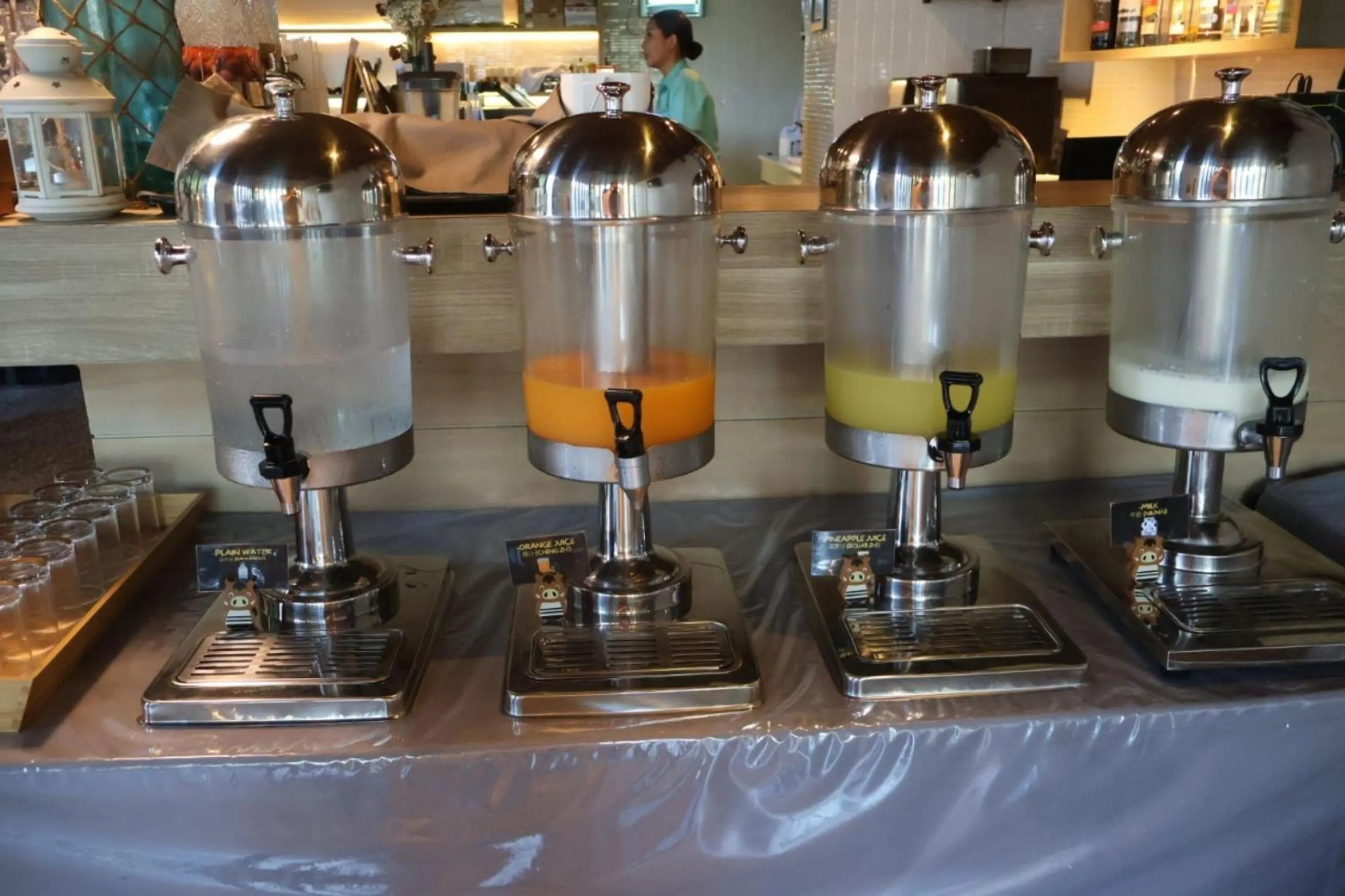 Buffet breakfast in The Silver Palm Wellness Resort