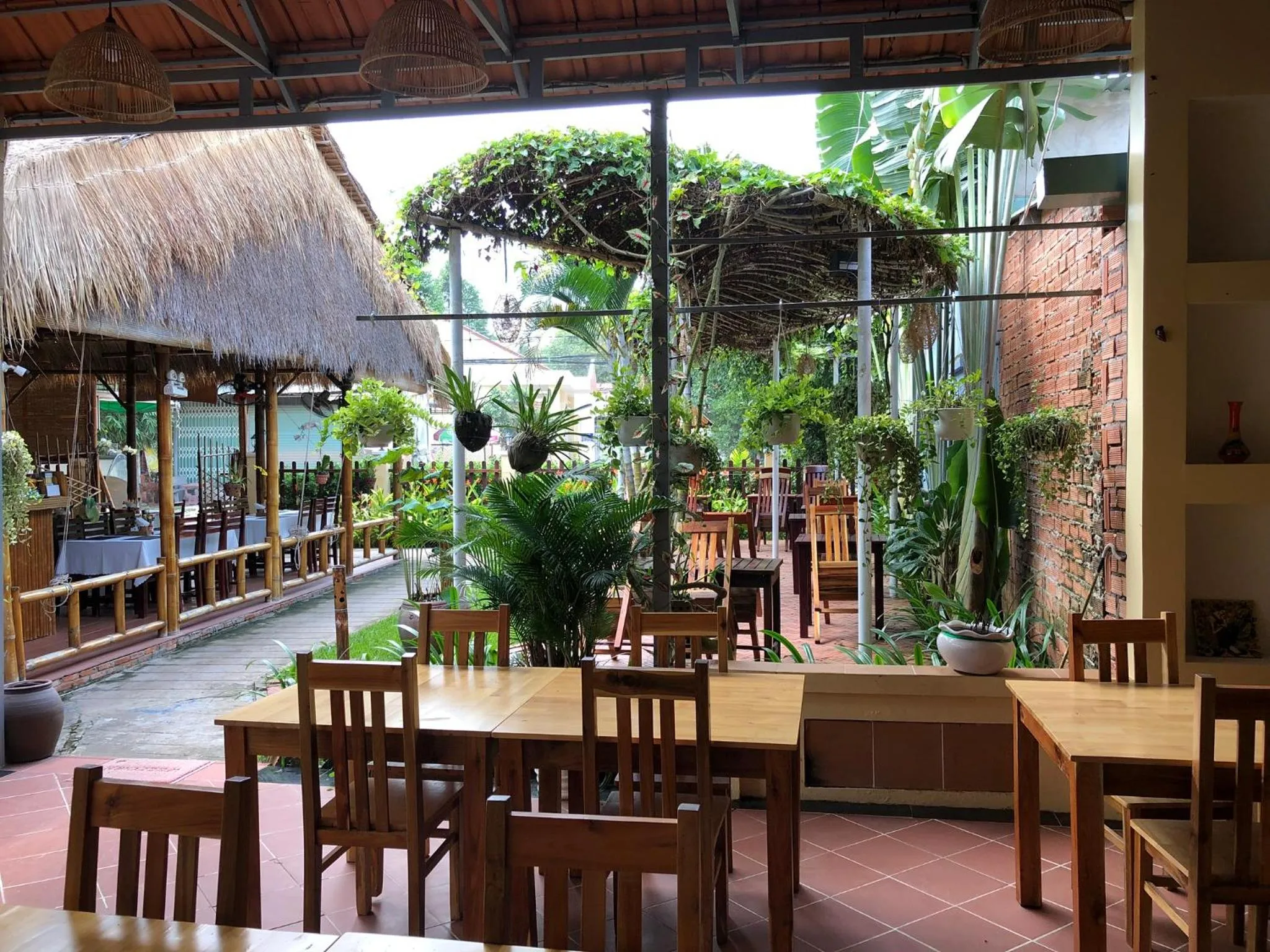 Patio in Tropical Garden Phu Quoc