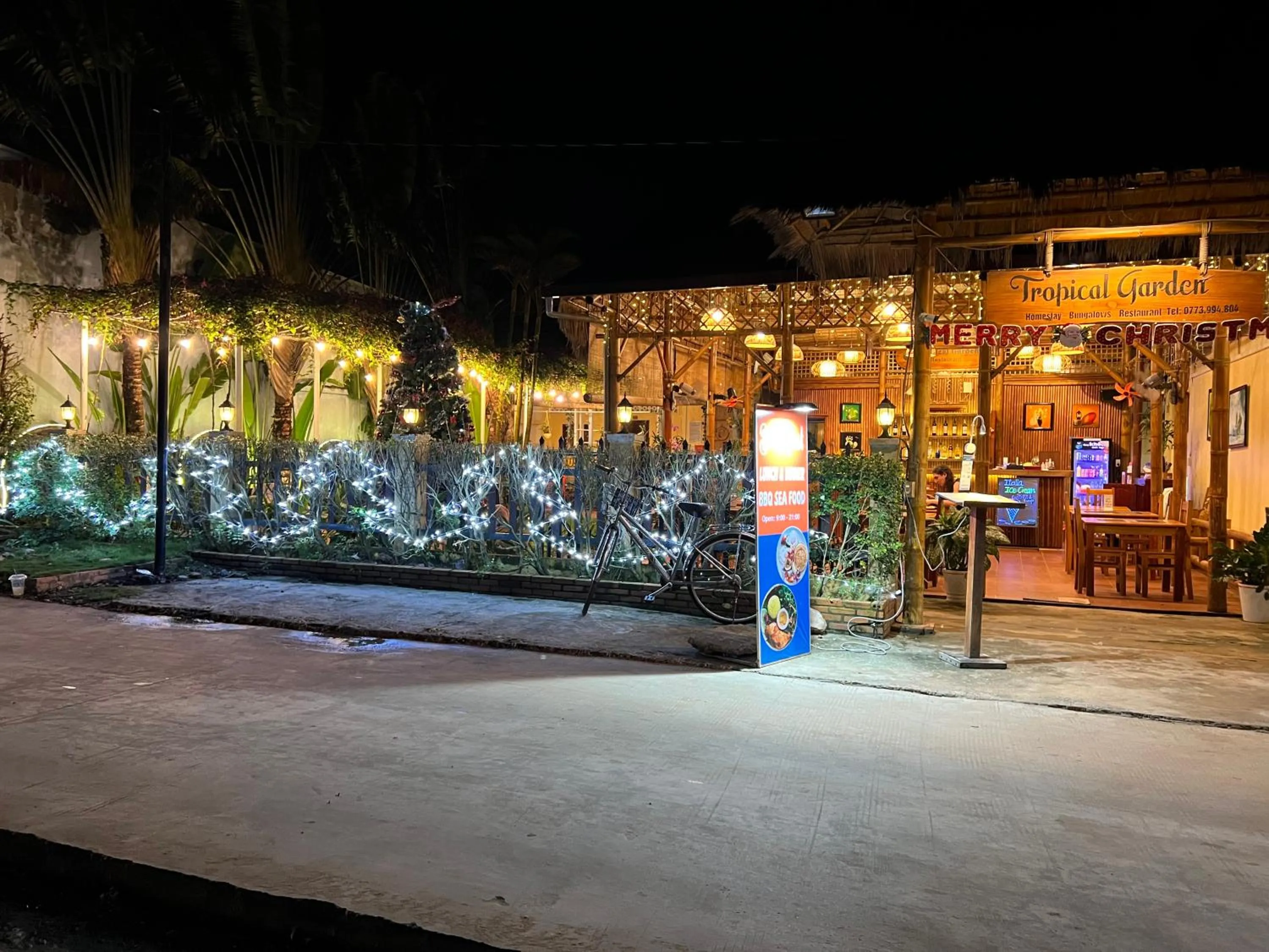 Night in Tropical Garden Phu Quoc