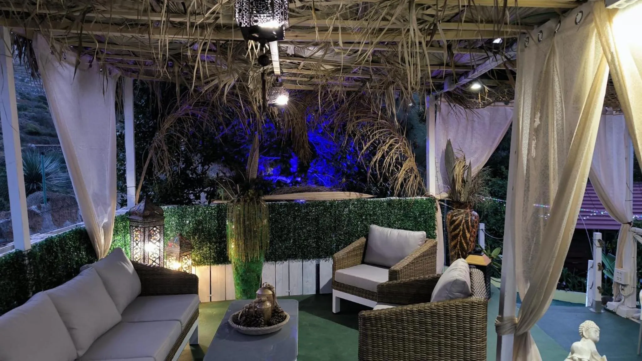 Balcony/Terrace in Hotel Rural La Raya 1866