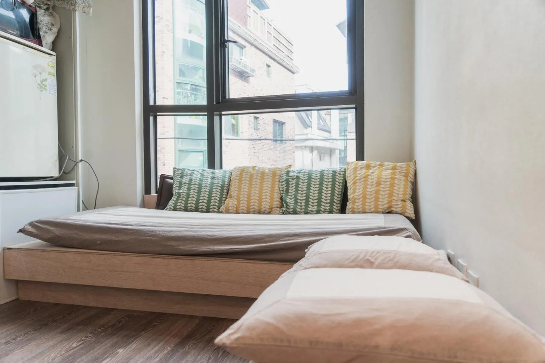 Bed in Myeongdong Artmonstay