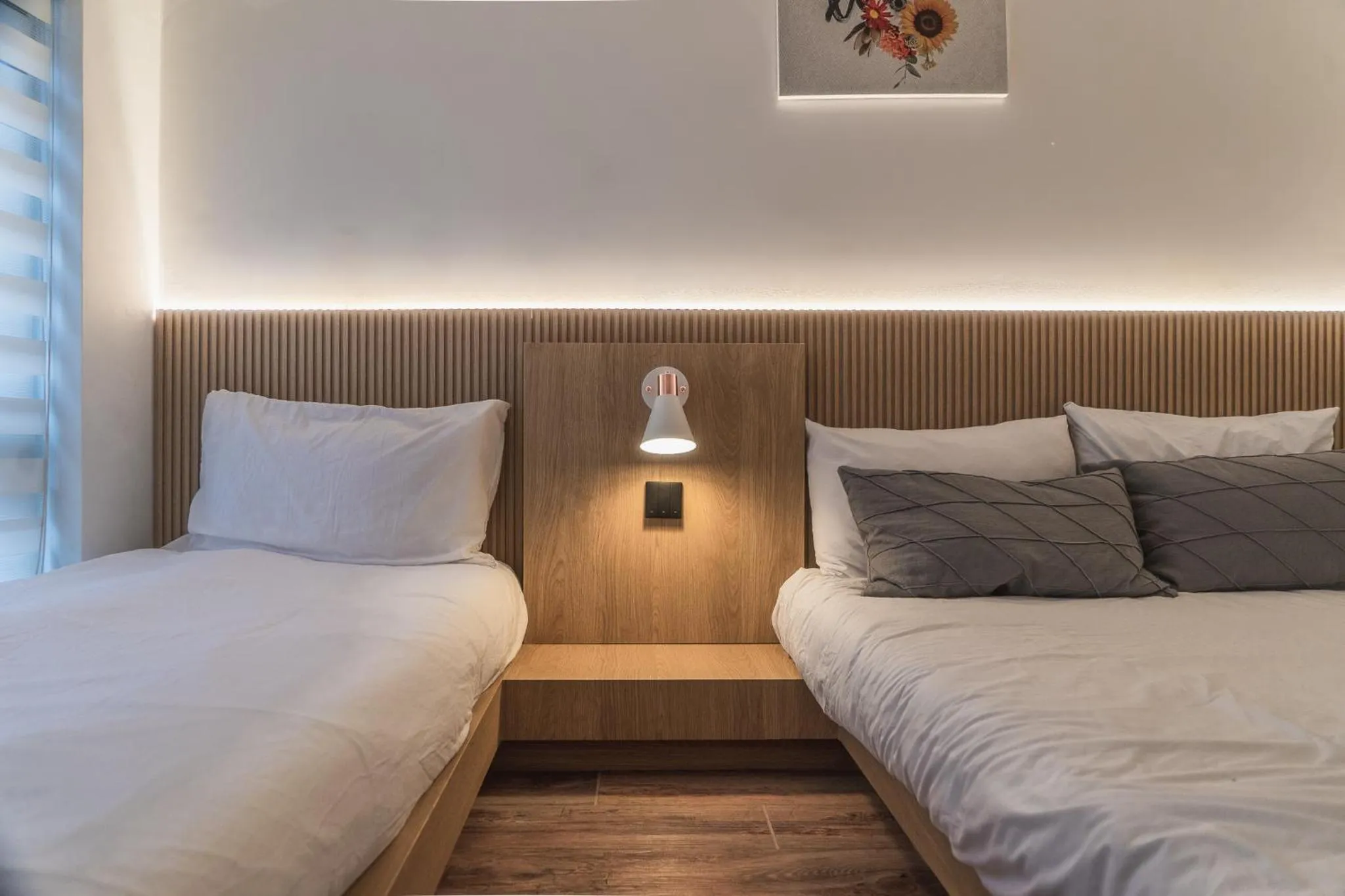 Bed in Myeongdong Artmonstay