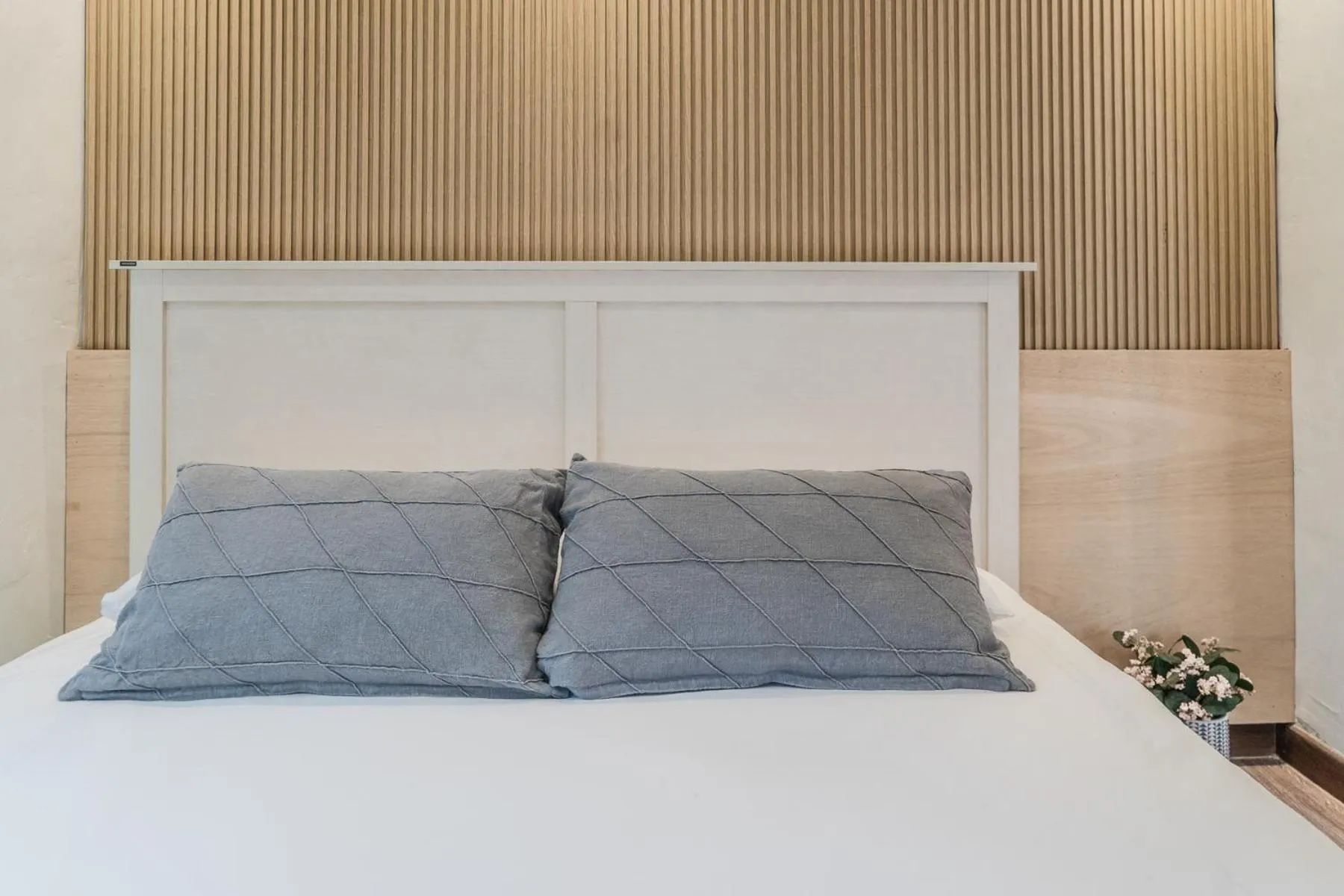 Bed in Myeongdong Artmonstay