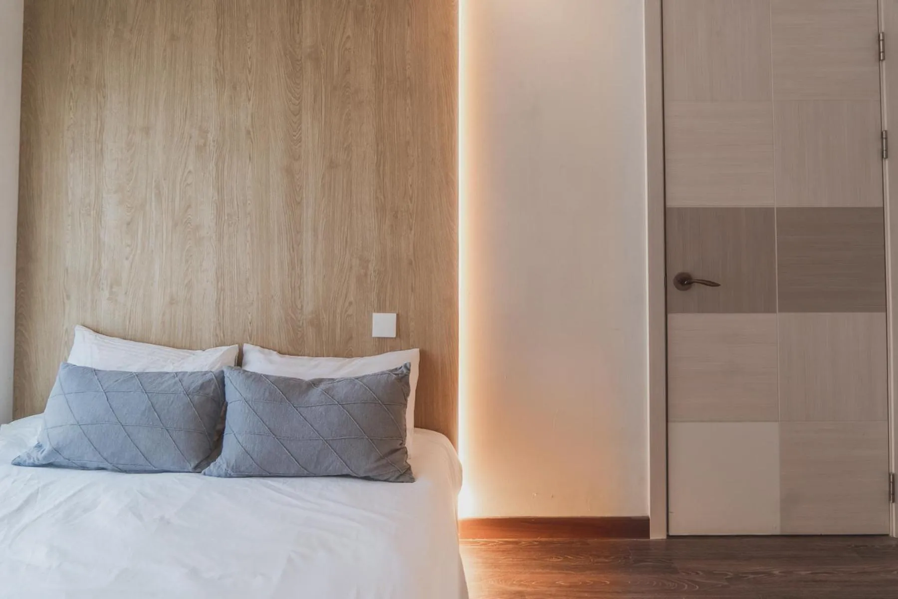 Bed in Myeongdong Artmonstay