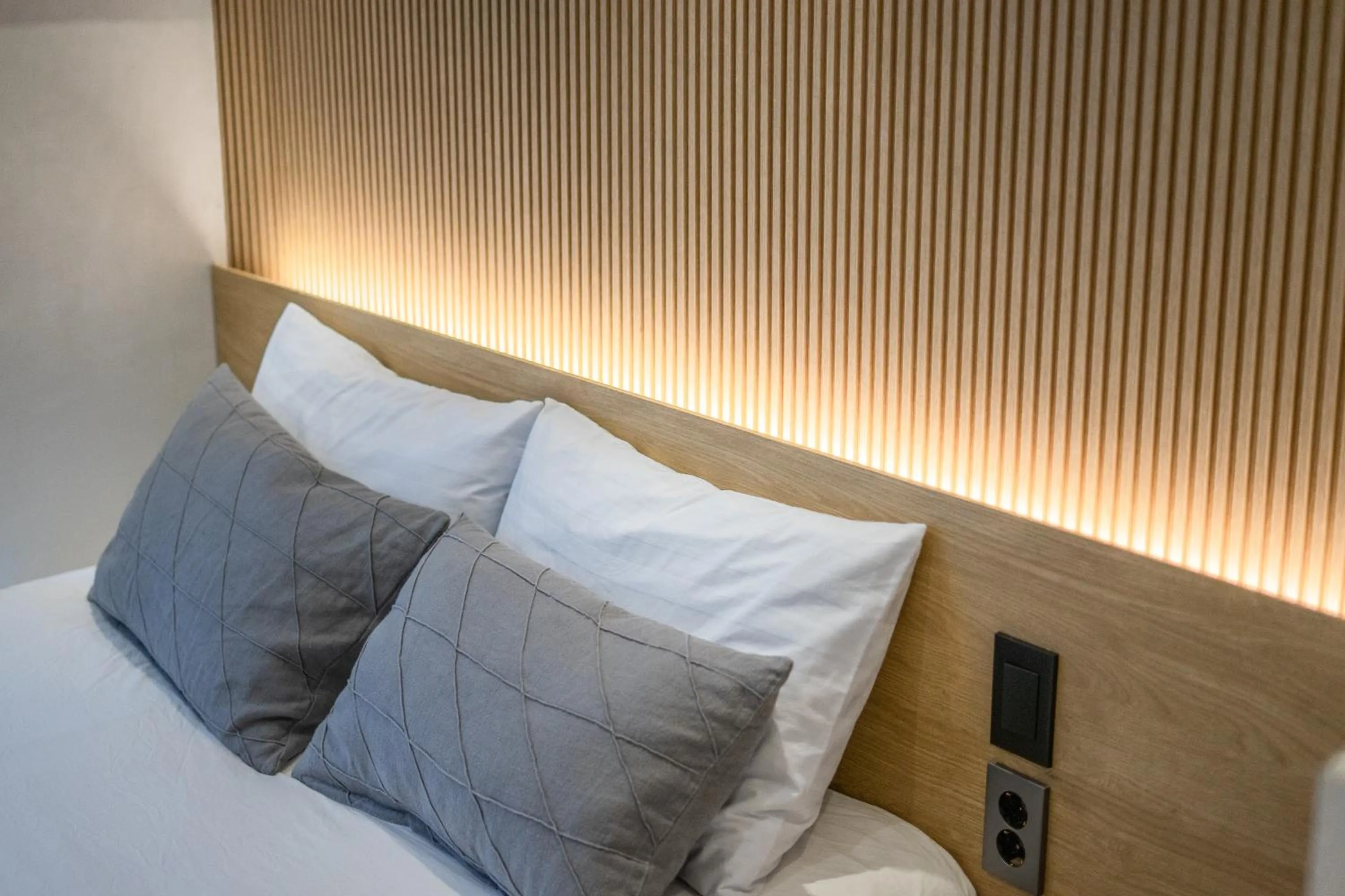 Bed in Myeongdong Artmonstay