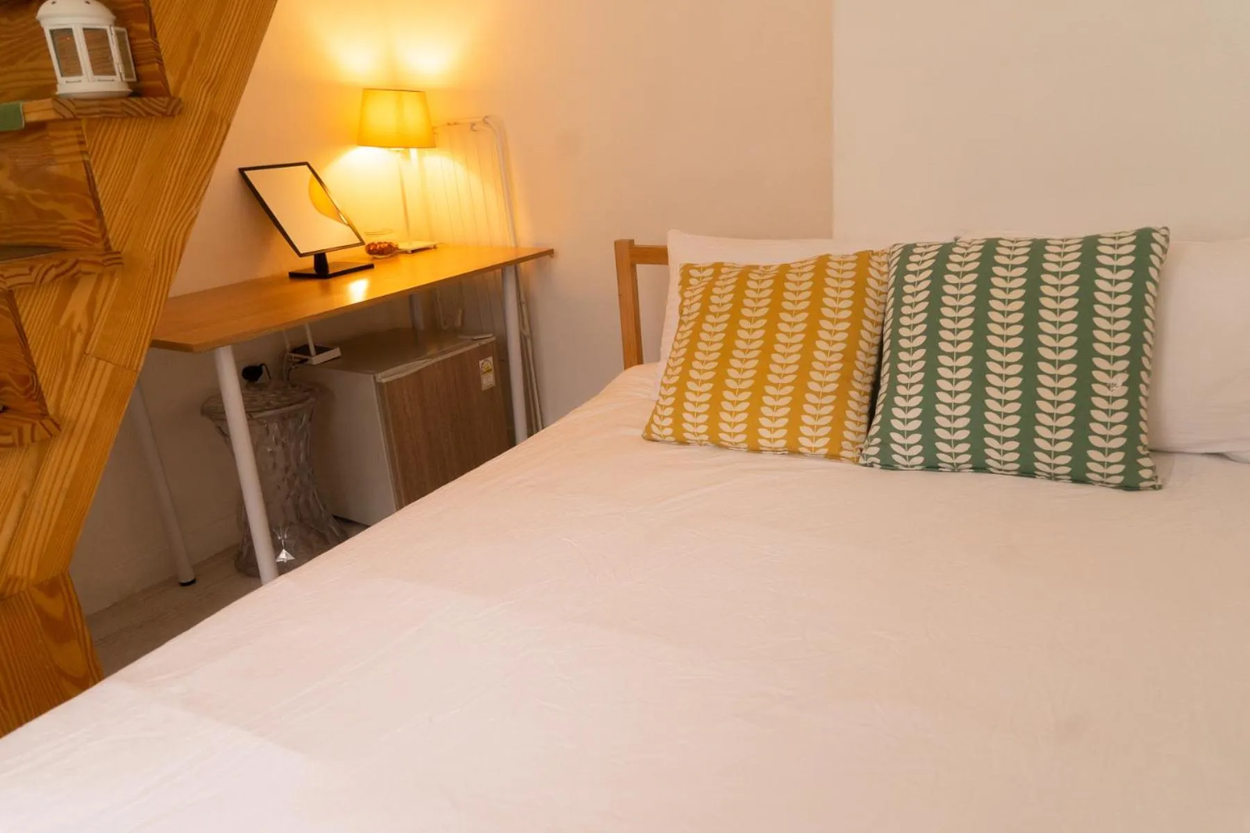 Bed in Myeongdong Artmonstay