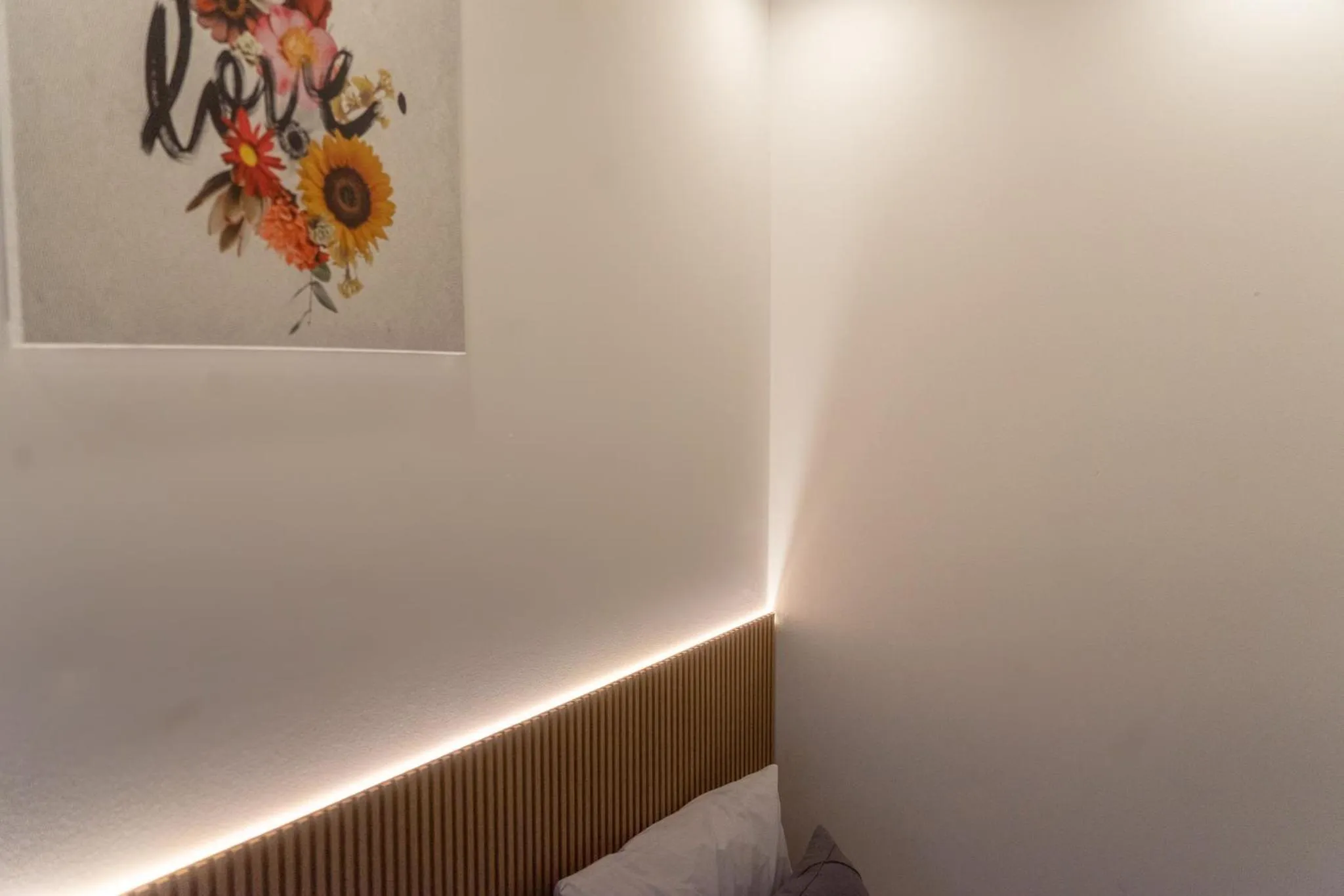 Bed in Myeongdong Artmonstay