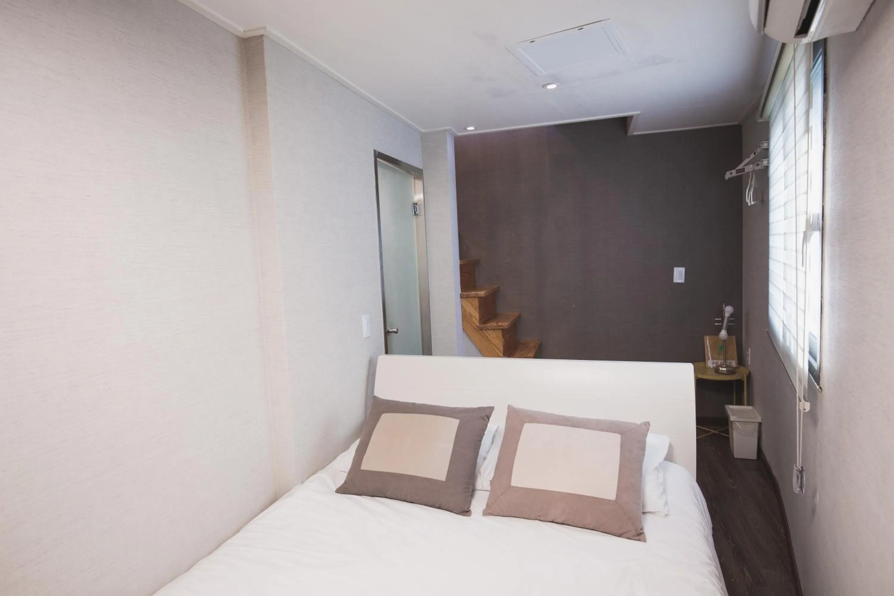 Bed in Myeongdong Artmonstay