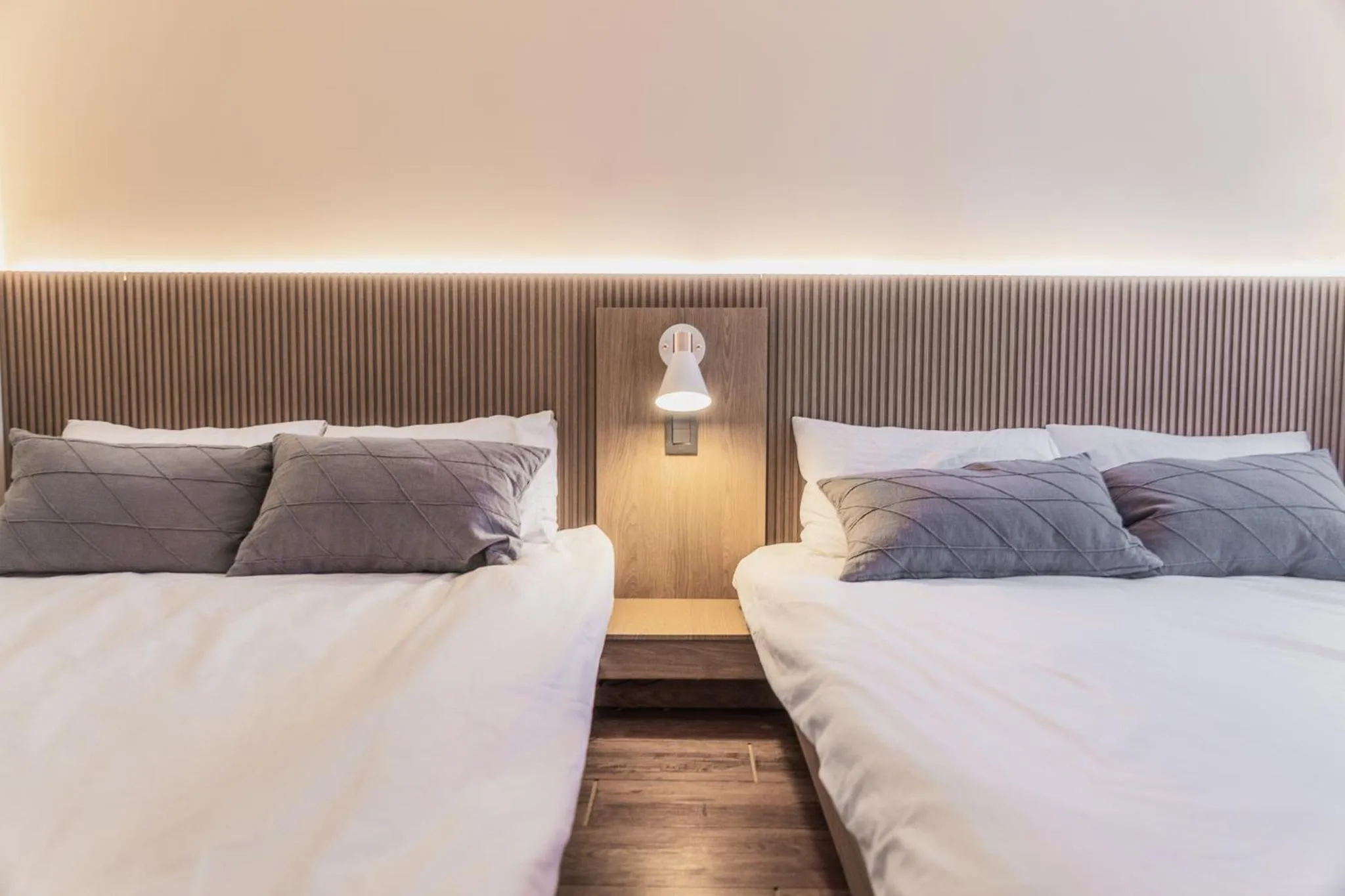 Bed in Myeongdong Artmonstay