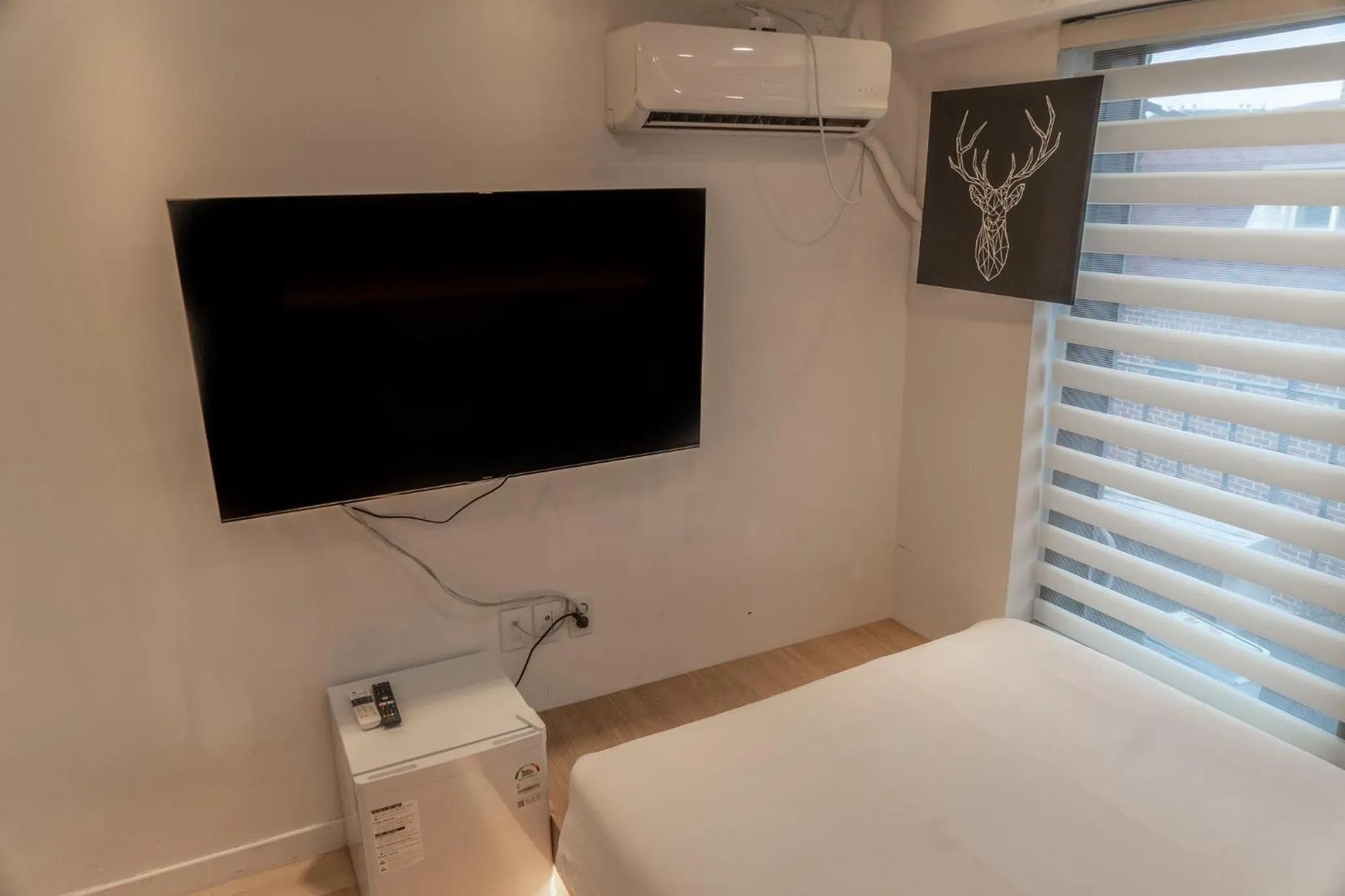 Bed in Myeongdong Artmonstay