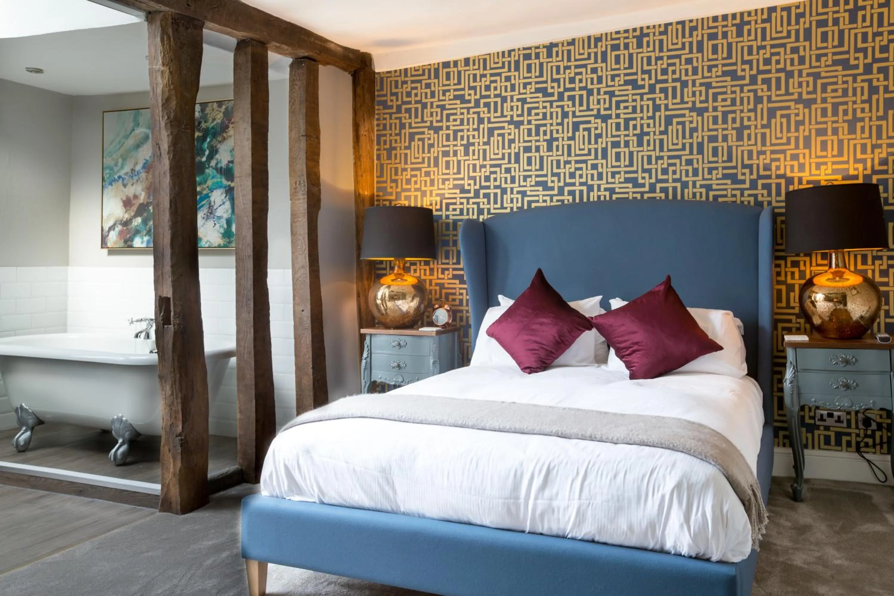 Bedroom, Bed in The Stratford Townhouse