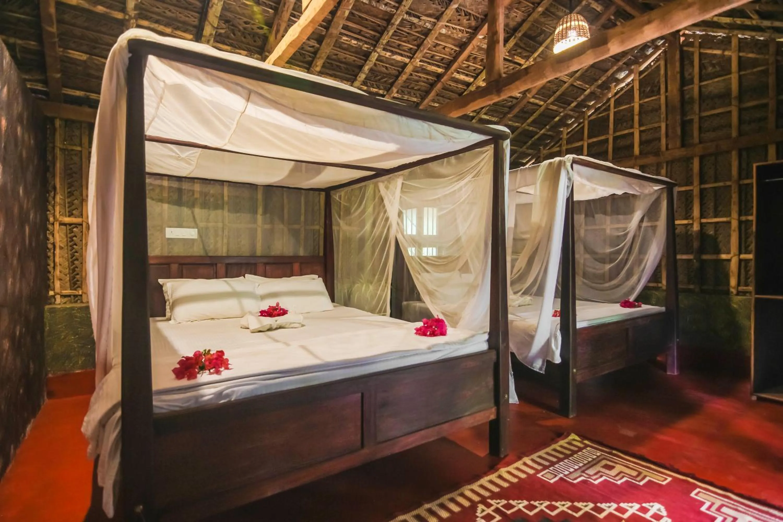 Bed in Palm Trees Ayurvedic Heritage