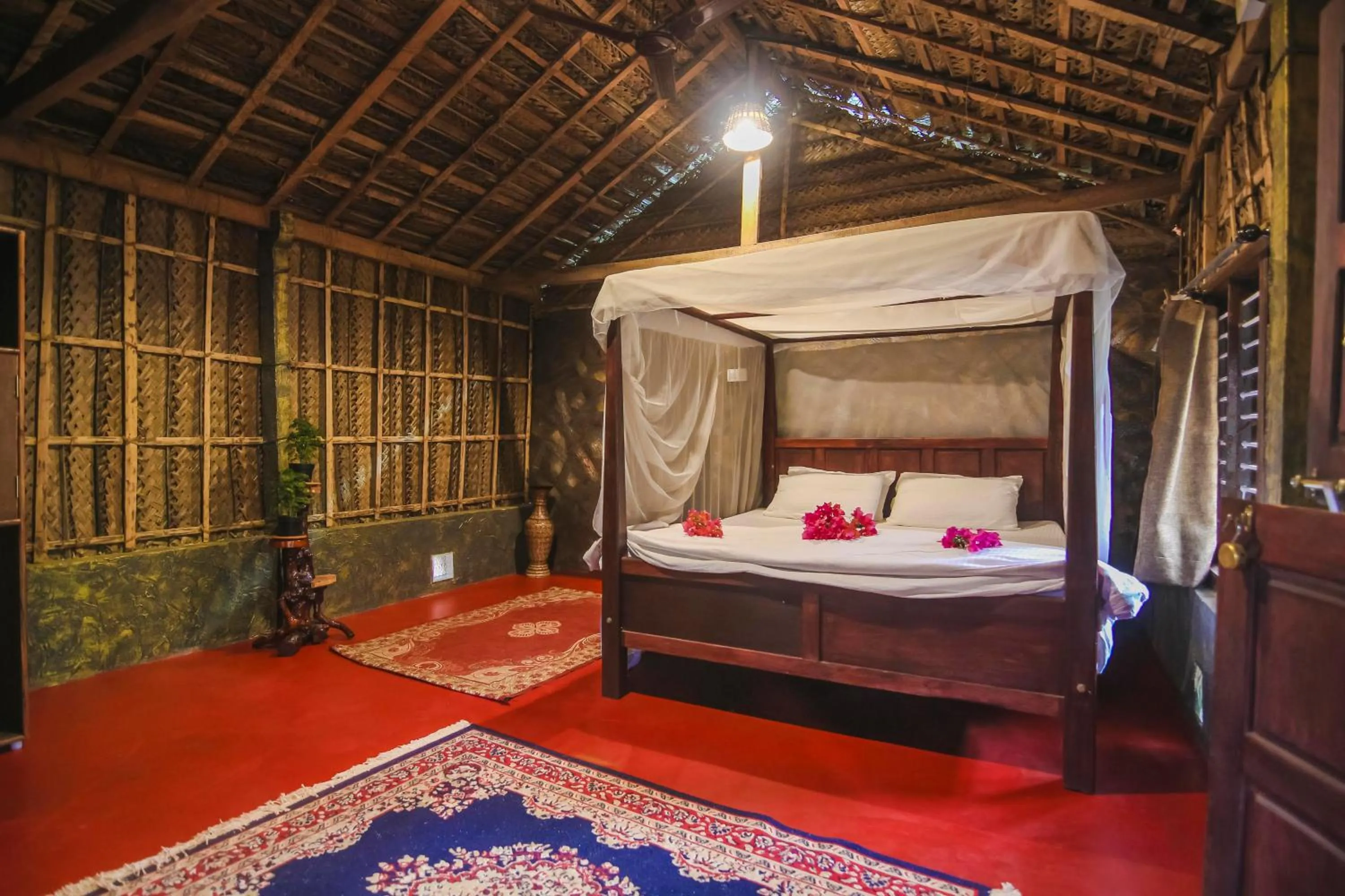 Bedroom, Bed in Palm Trees Ayurvedic Heritage