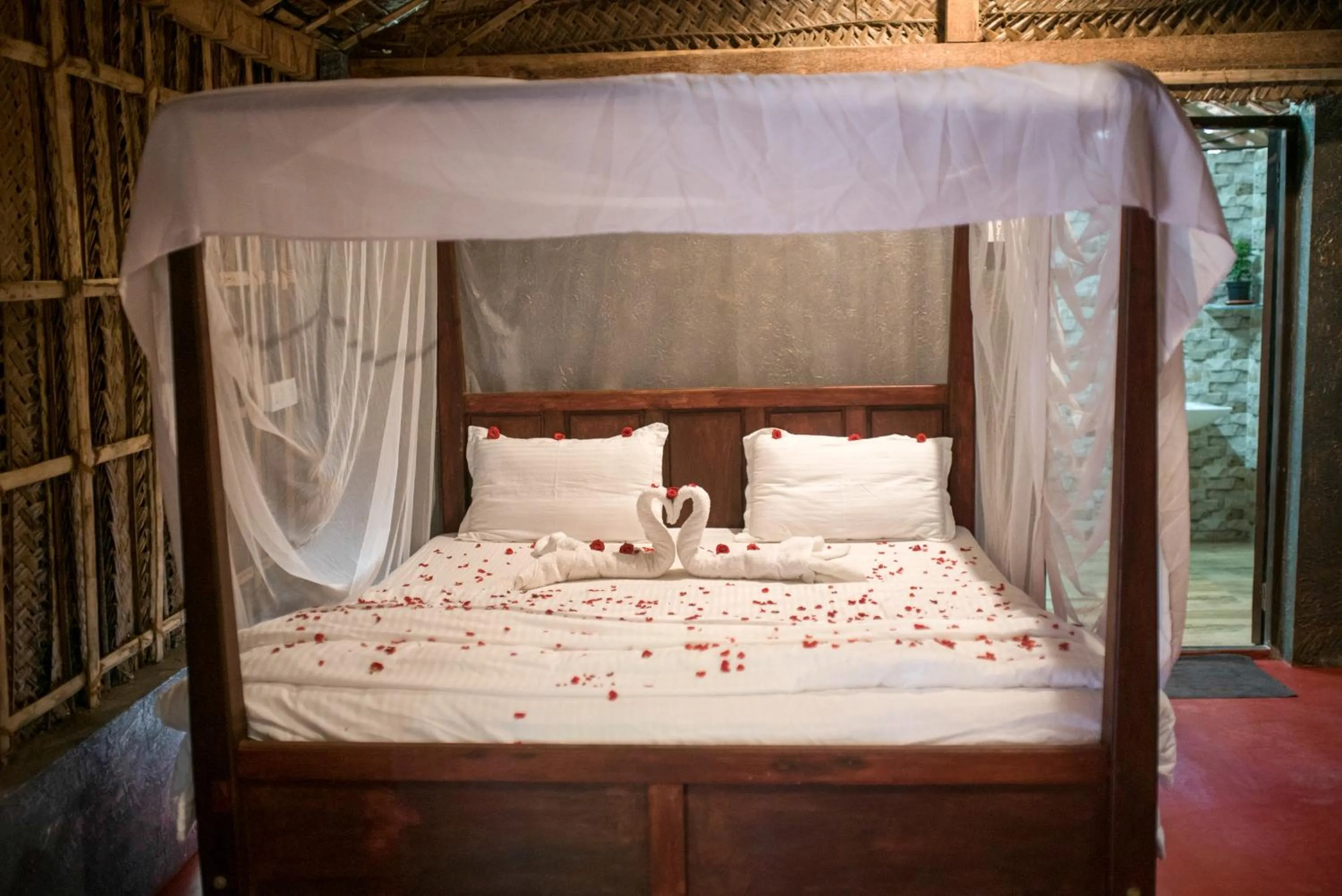 Bed in Palm Trees Ayurvedic Heritage