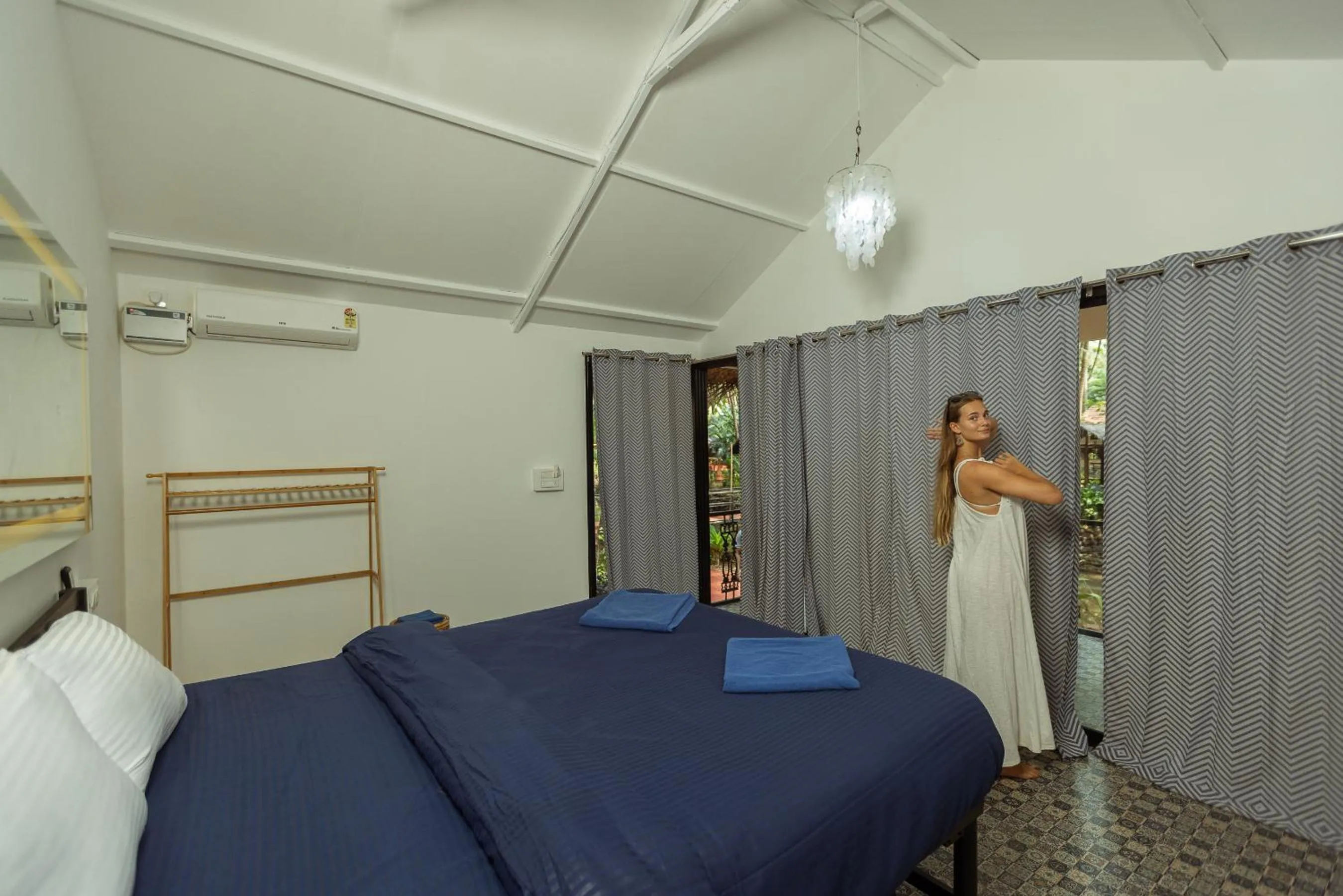 Bedroom, Bed in Palm Trees Ayurvedic Heritage