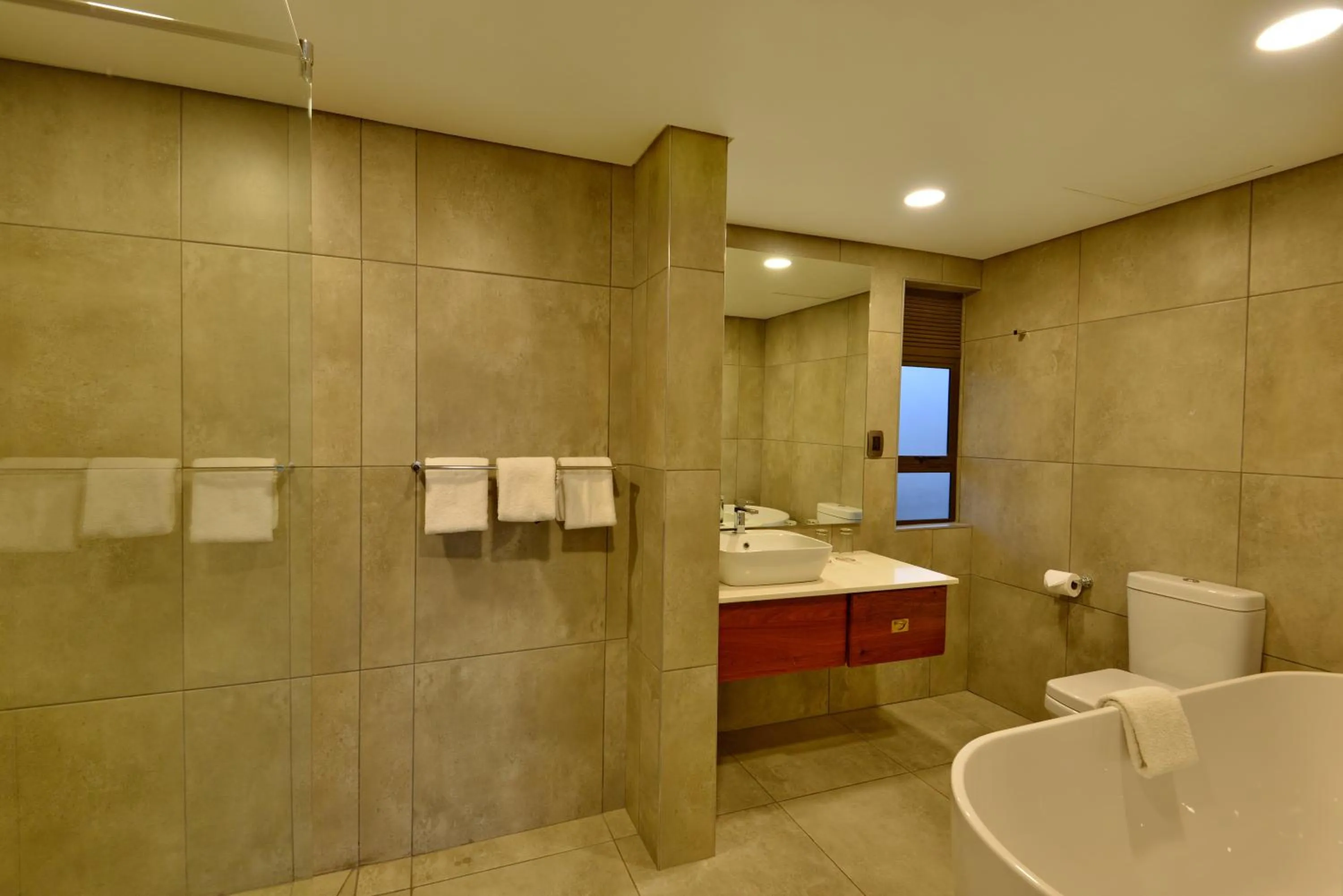 Bathroom in Hwange Safari Lodge