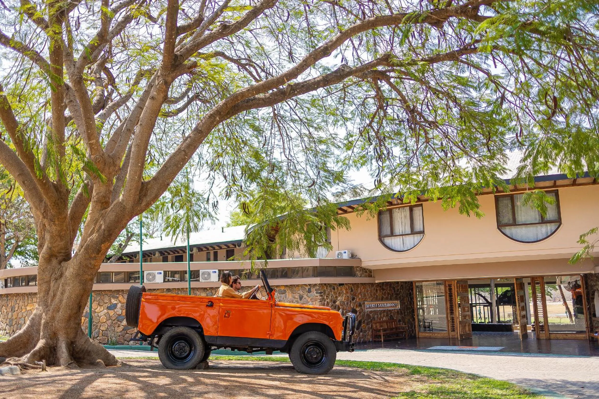 Property building in Hwange Safari Lodge