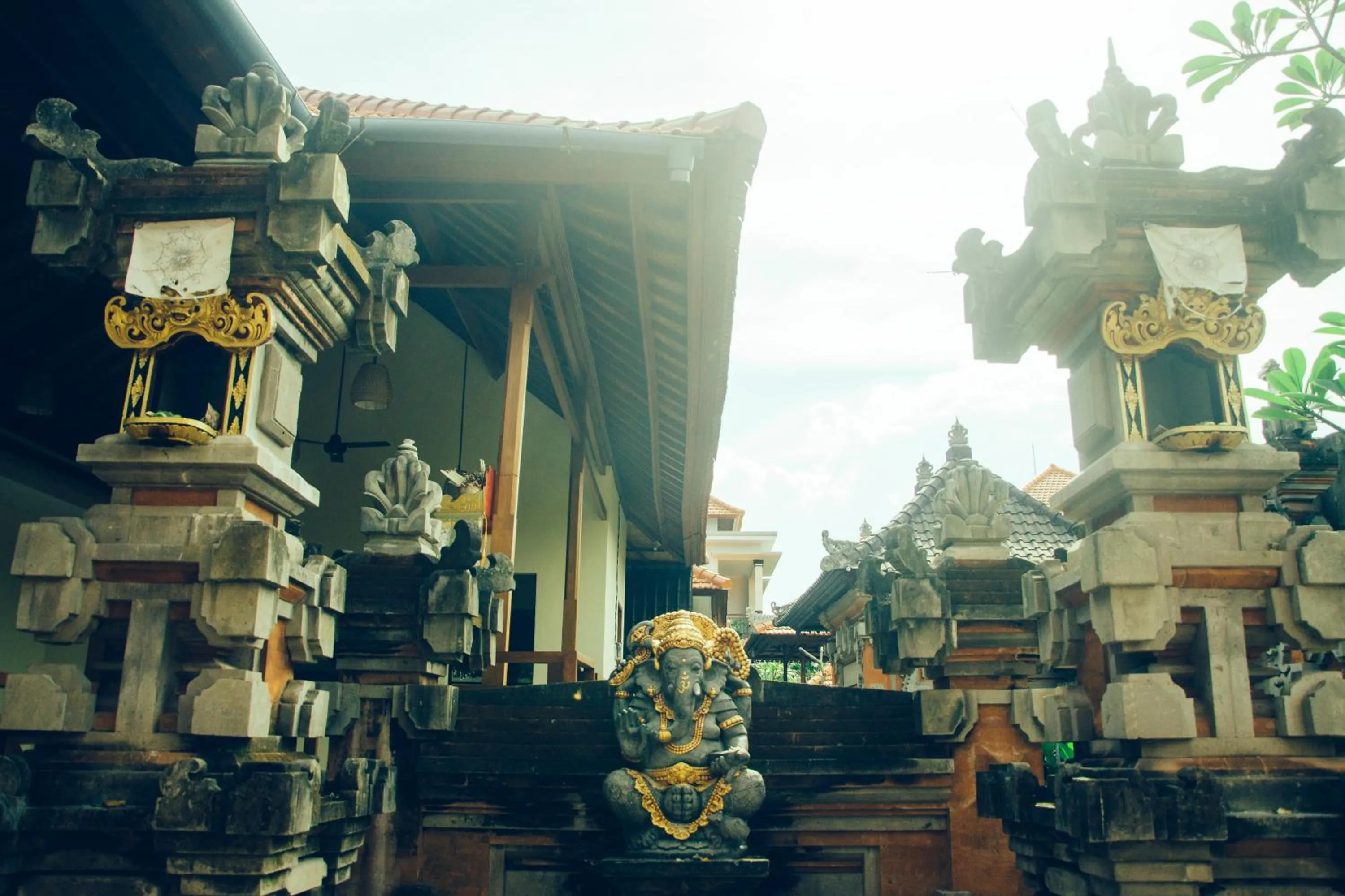 Text overlay in Gatra Ubud Inn