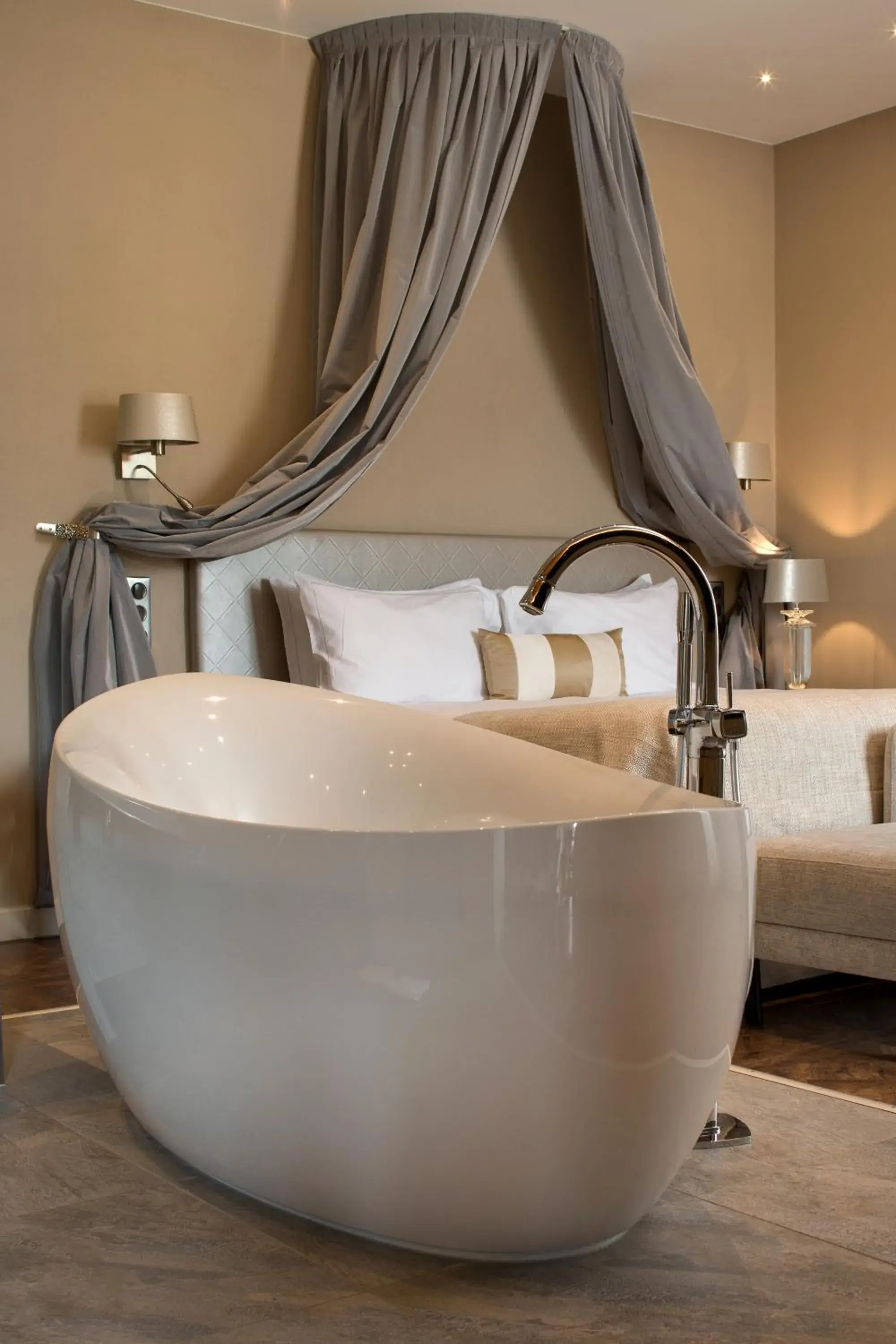 Top Suite with Balcony in Domaine de la Klauss & Spa, Restaurant Gastronomique Le K Top Suite with Balcony in Domaine de la Klauss & Spa, Restaurant Gastronomique Le K