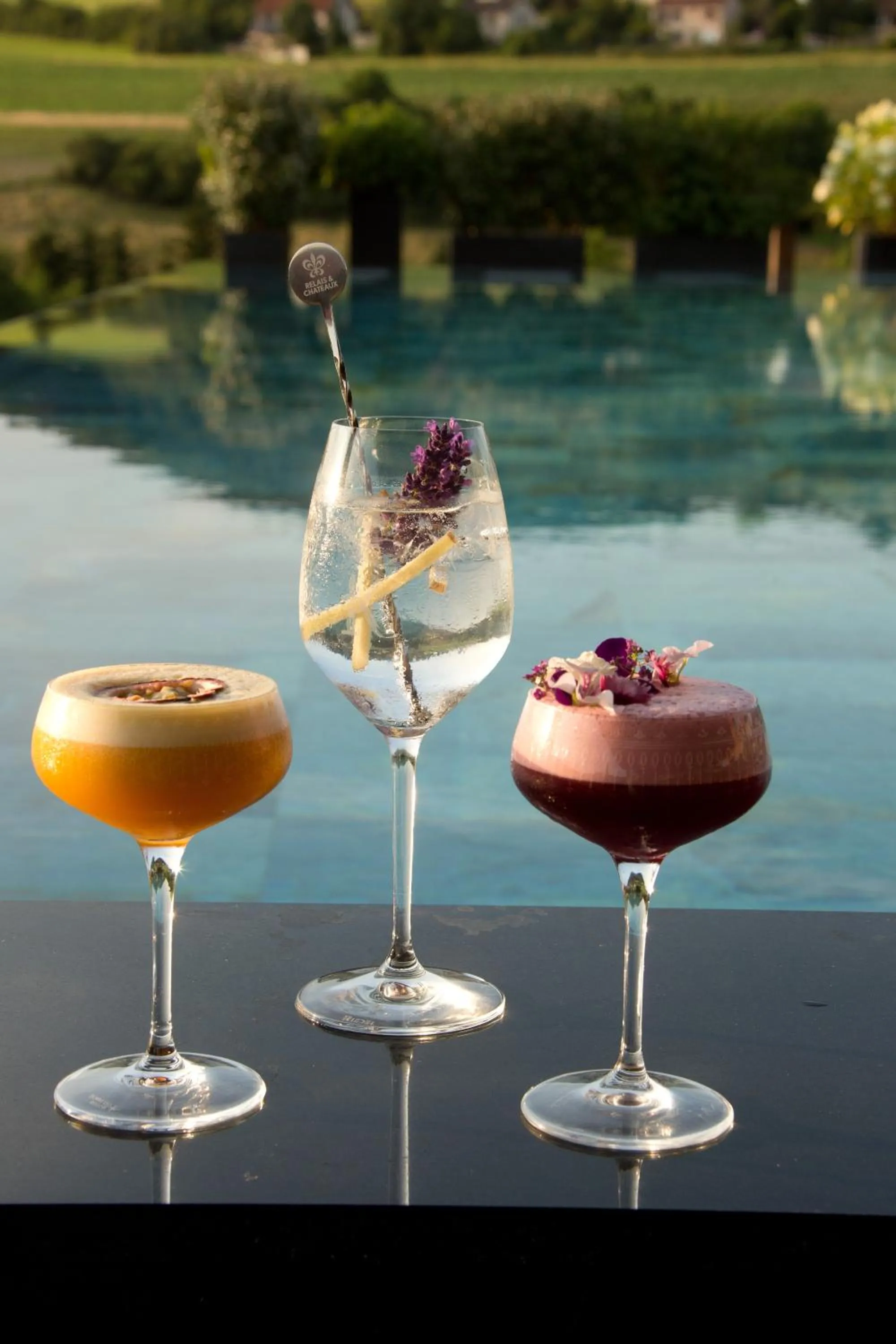 Drinks in Domaine de la Klauss & Spa, Restaurant Gastronomique Le K