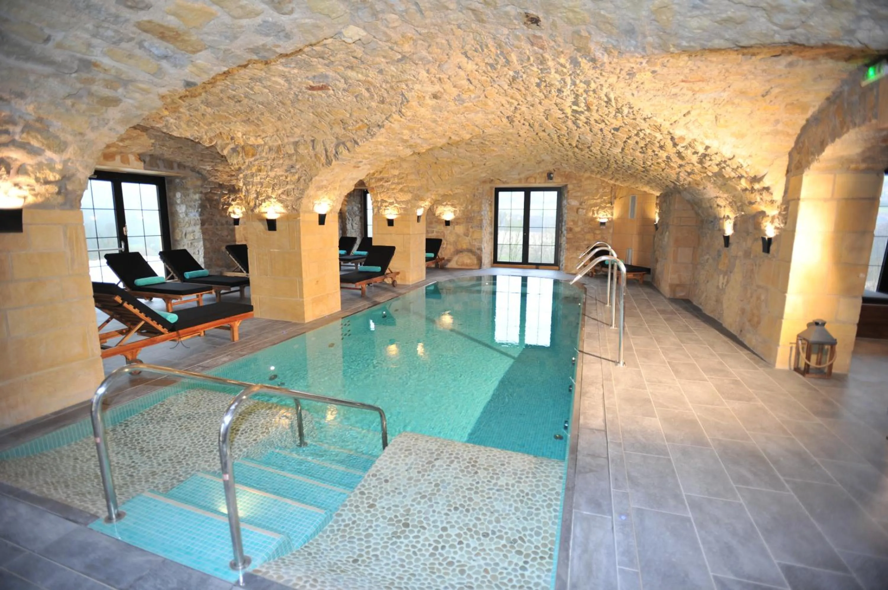 Spa and wellness centre/facilities in Domaine de la Klauss & Spa, Restaurant Gastronomique Le K