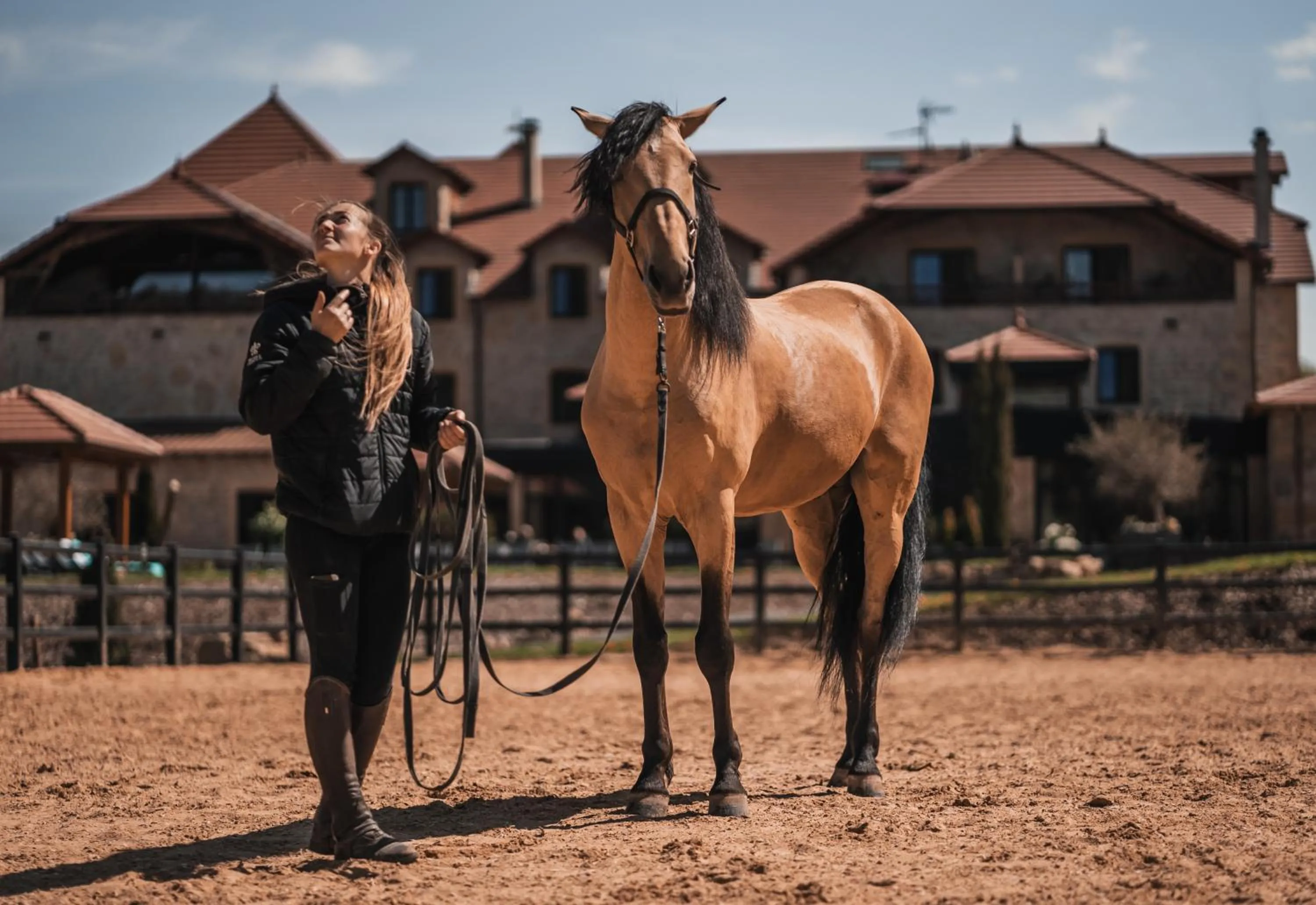 Horse-riding in Domaine de la Klauss & Spa, Restaurant Gastronomique Le K