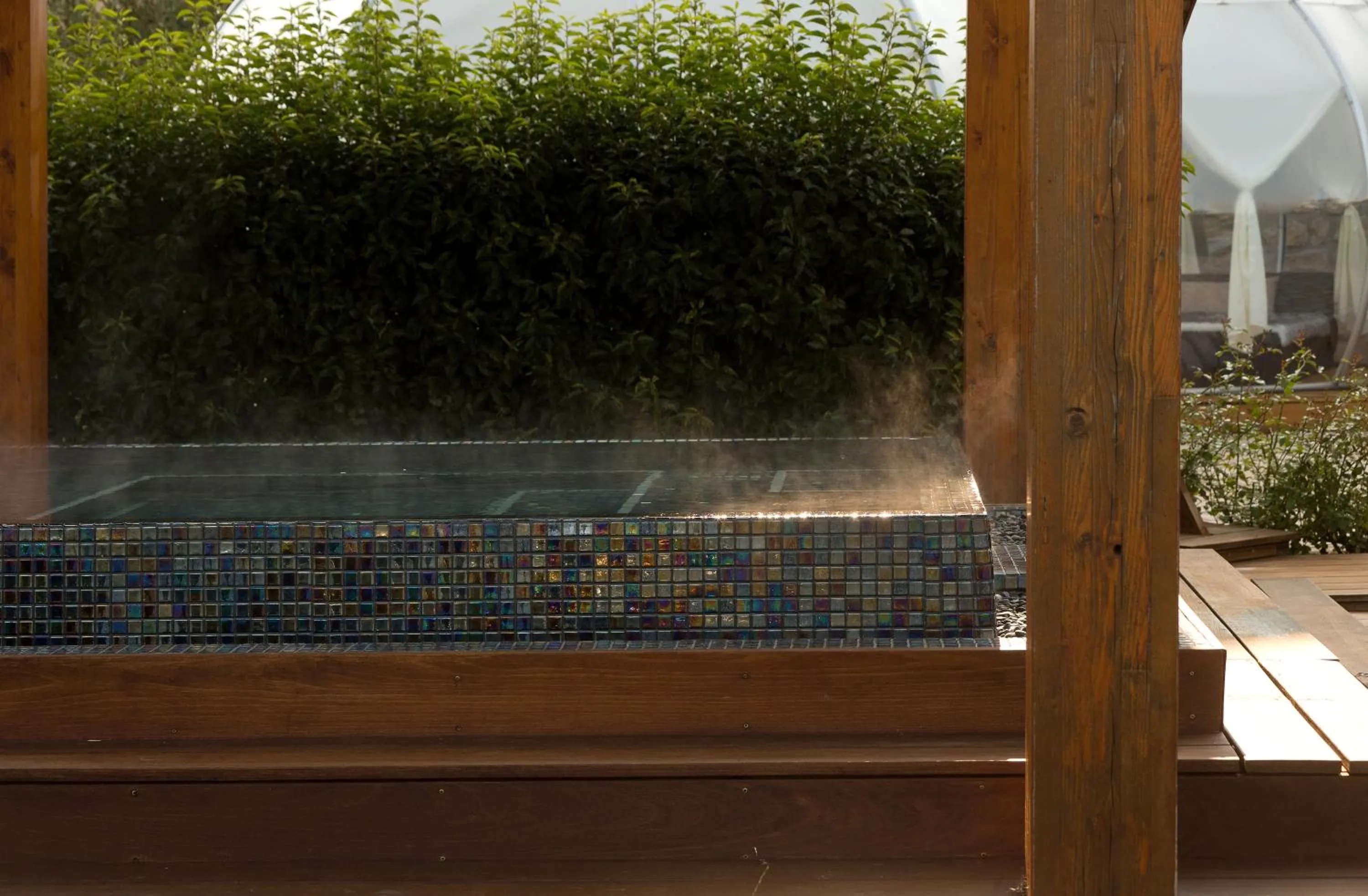 Swimming pool in Domaine de la Klauss & Spa, Restaurant Gastronomique Le K