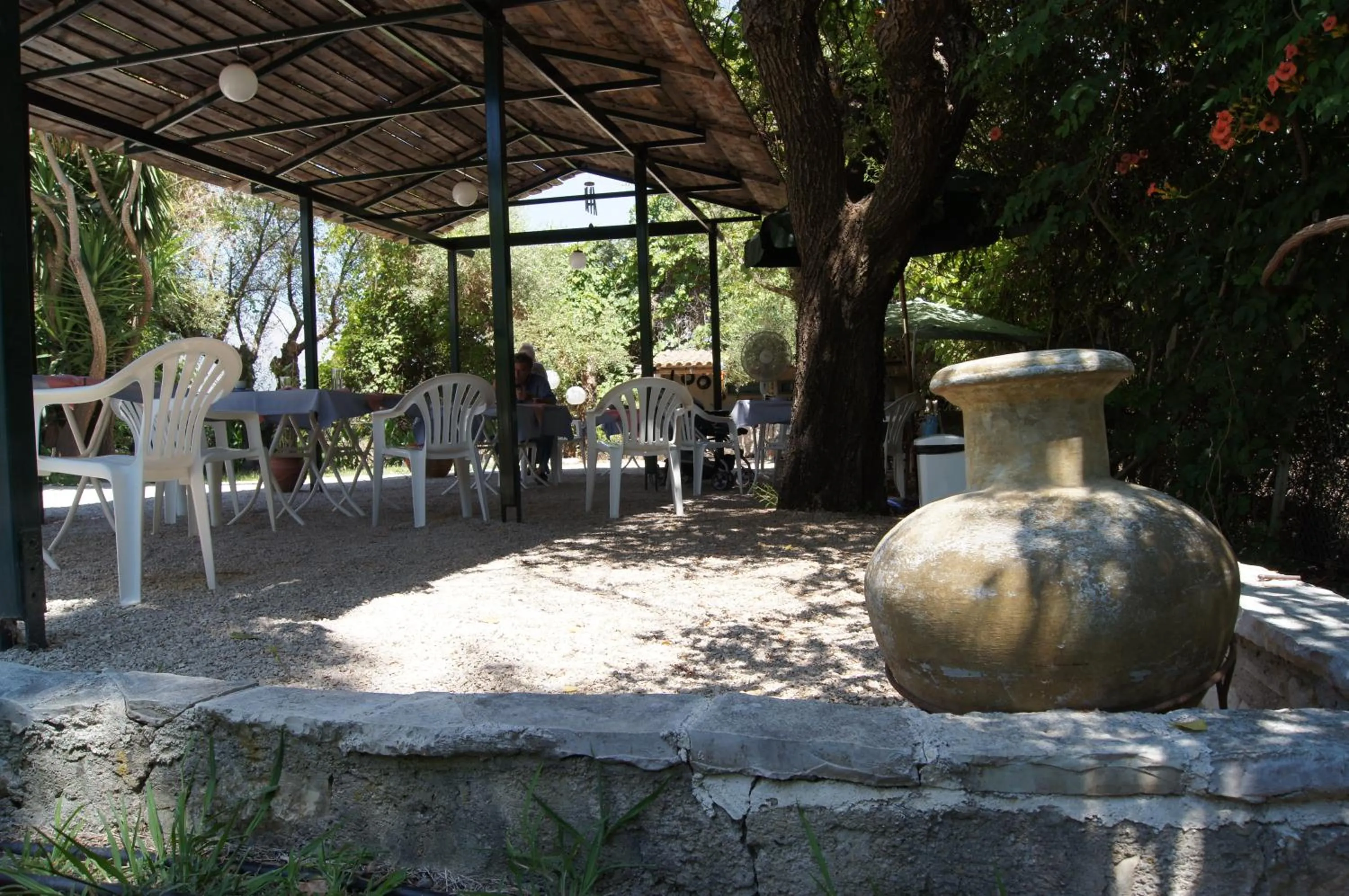 Patio in Hotel Cavo Mytikas