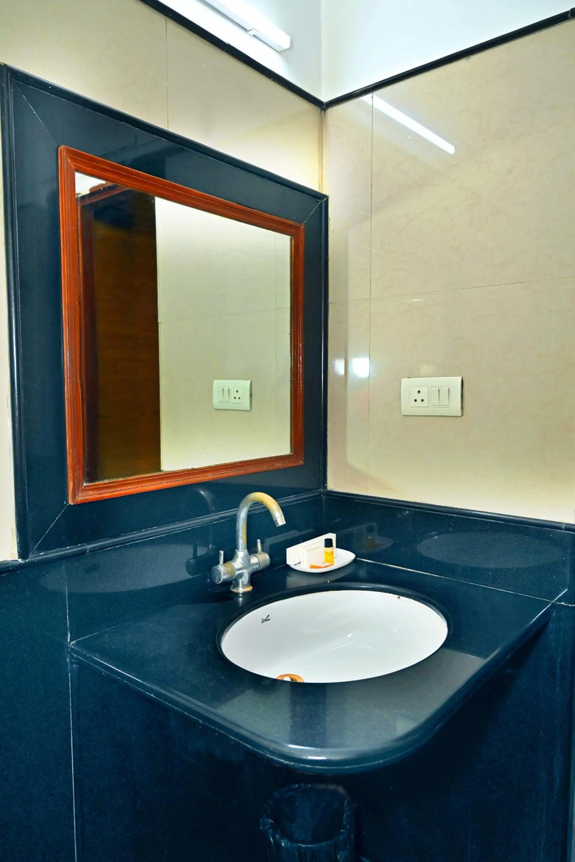 Bathroom in Hotel Rajhans International