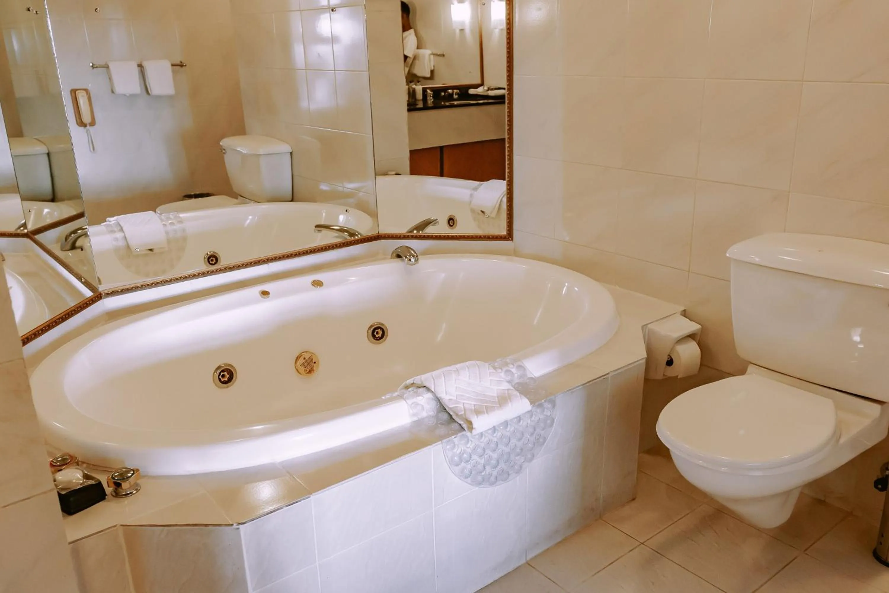 Bathroom in Elephant Hills Resort