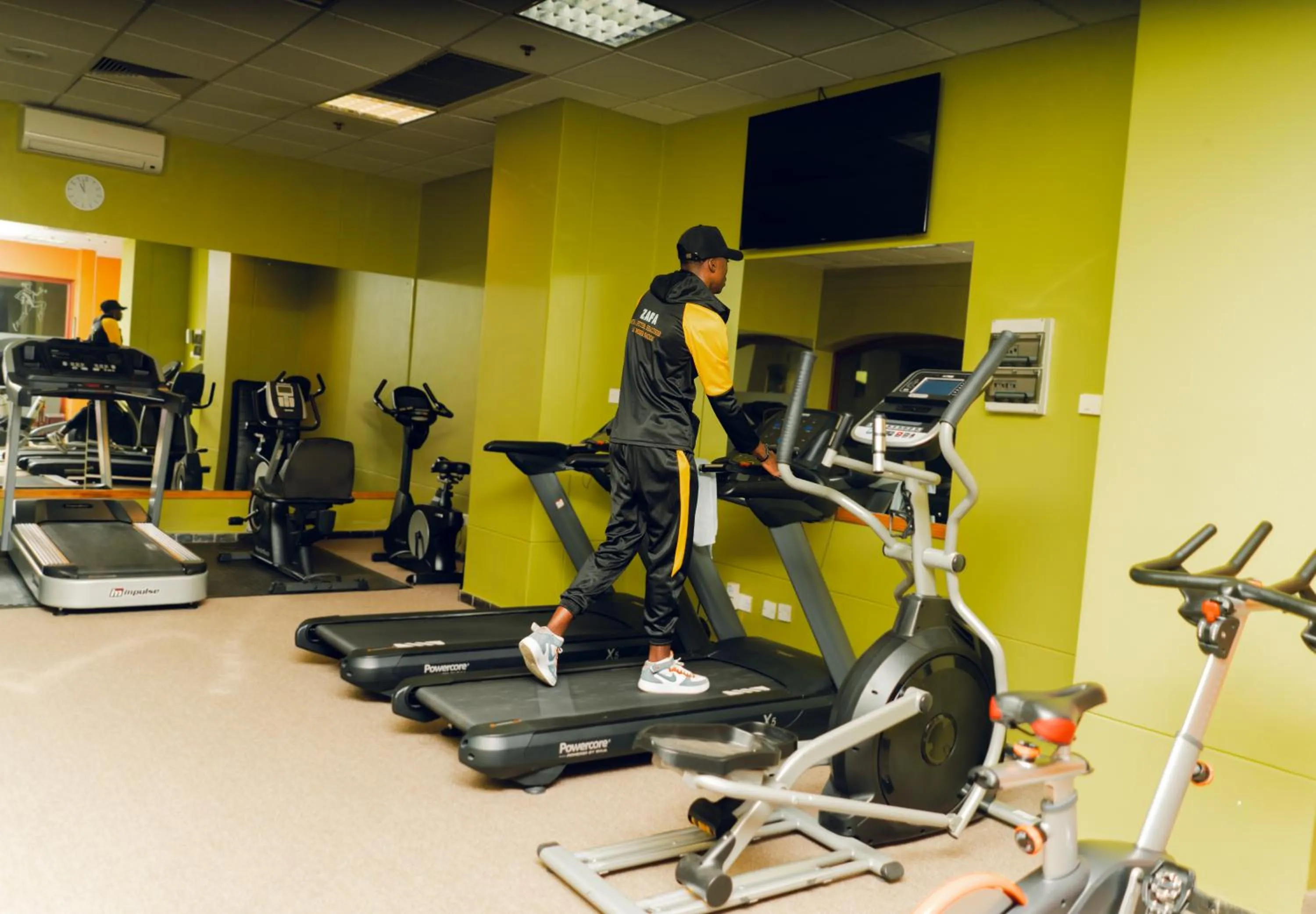 Fitness centre/facilities in Elephant Hills Resort