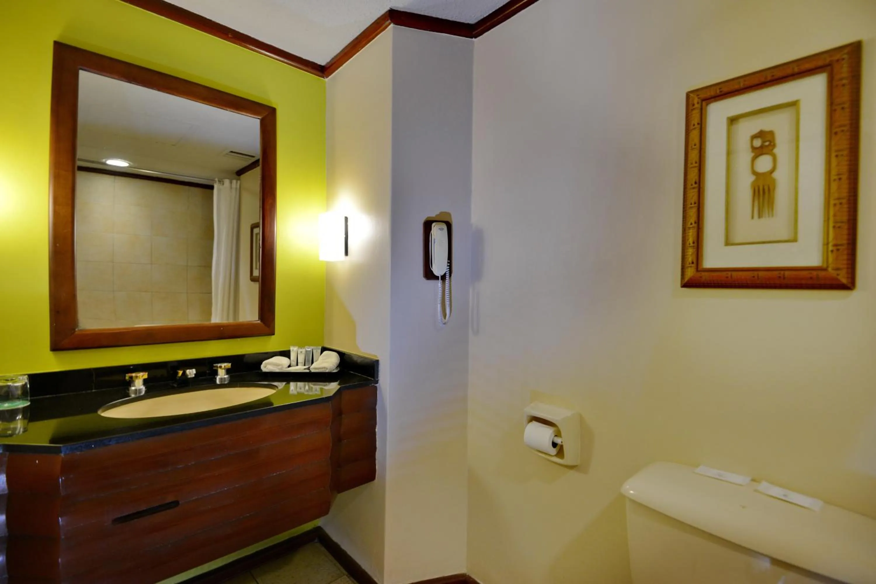 Bathroom in Elephant Hills Resort