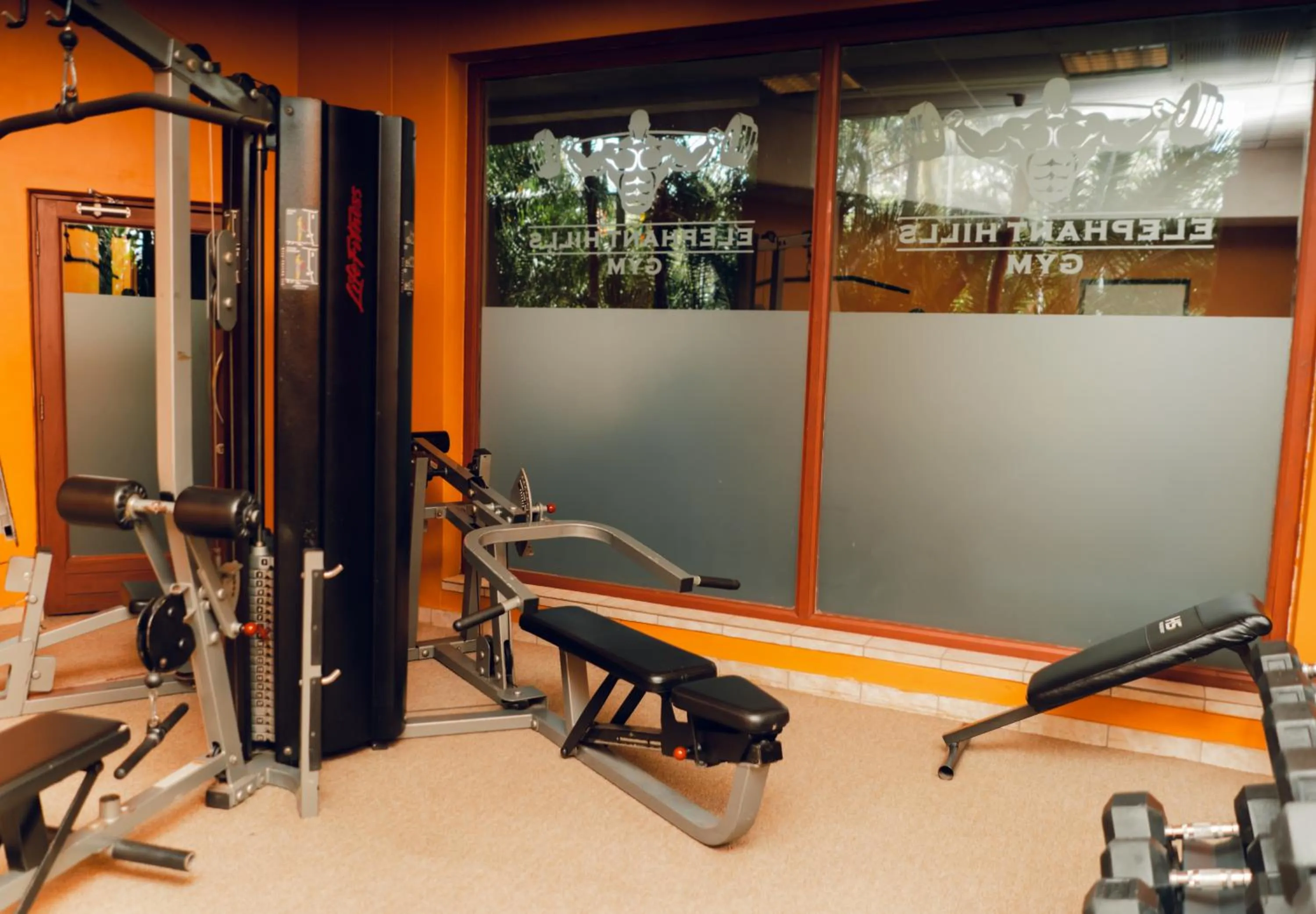 Fitness centre/facilities in Elephant Hills Resort