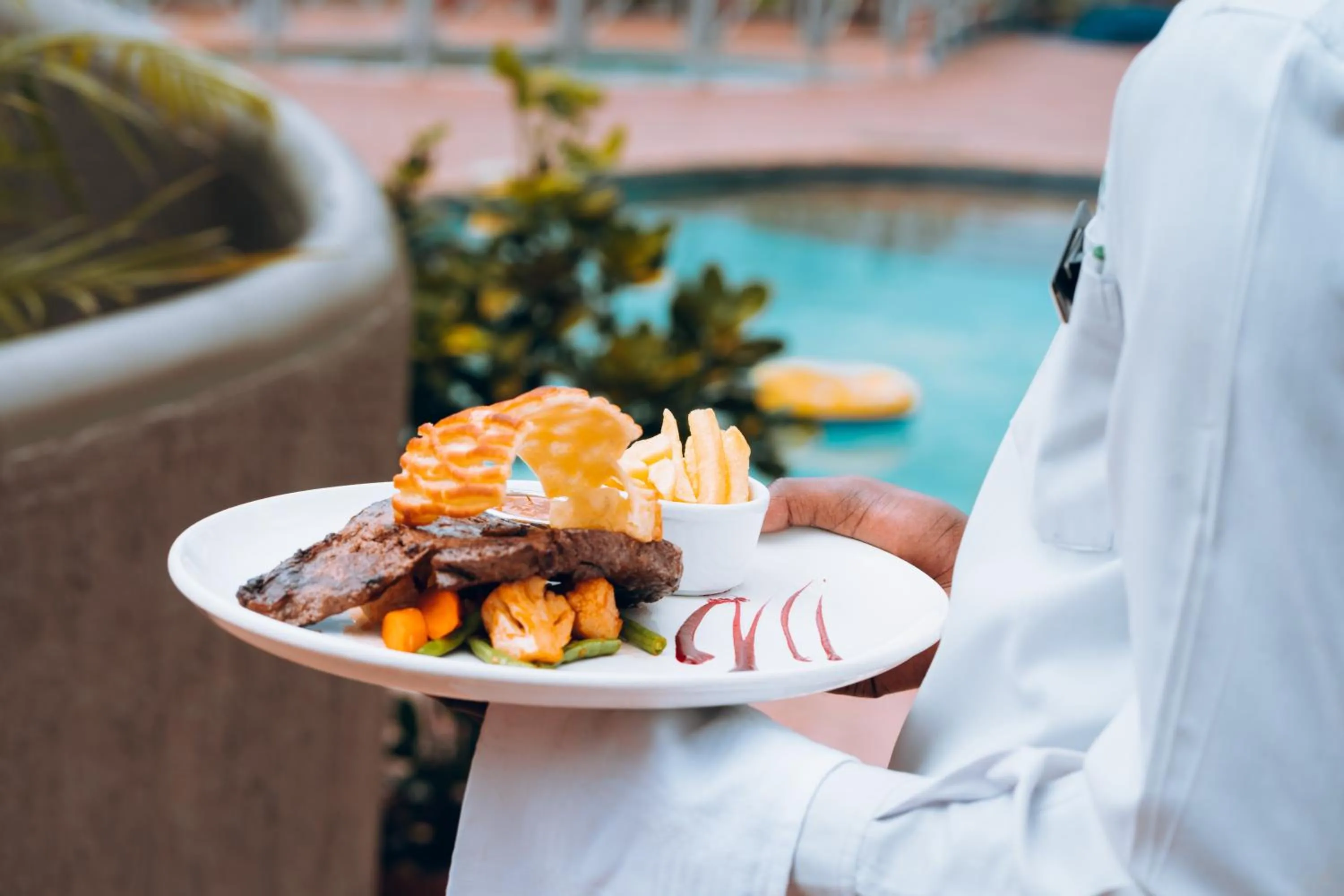 Food close-up in Elephant Hills Resort