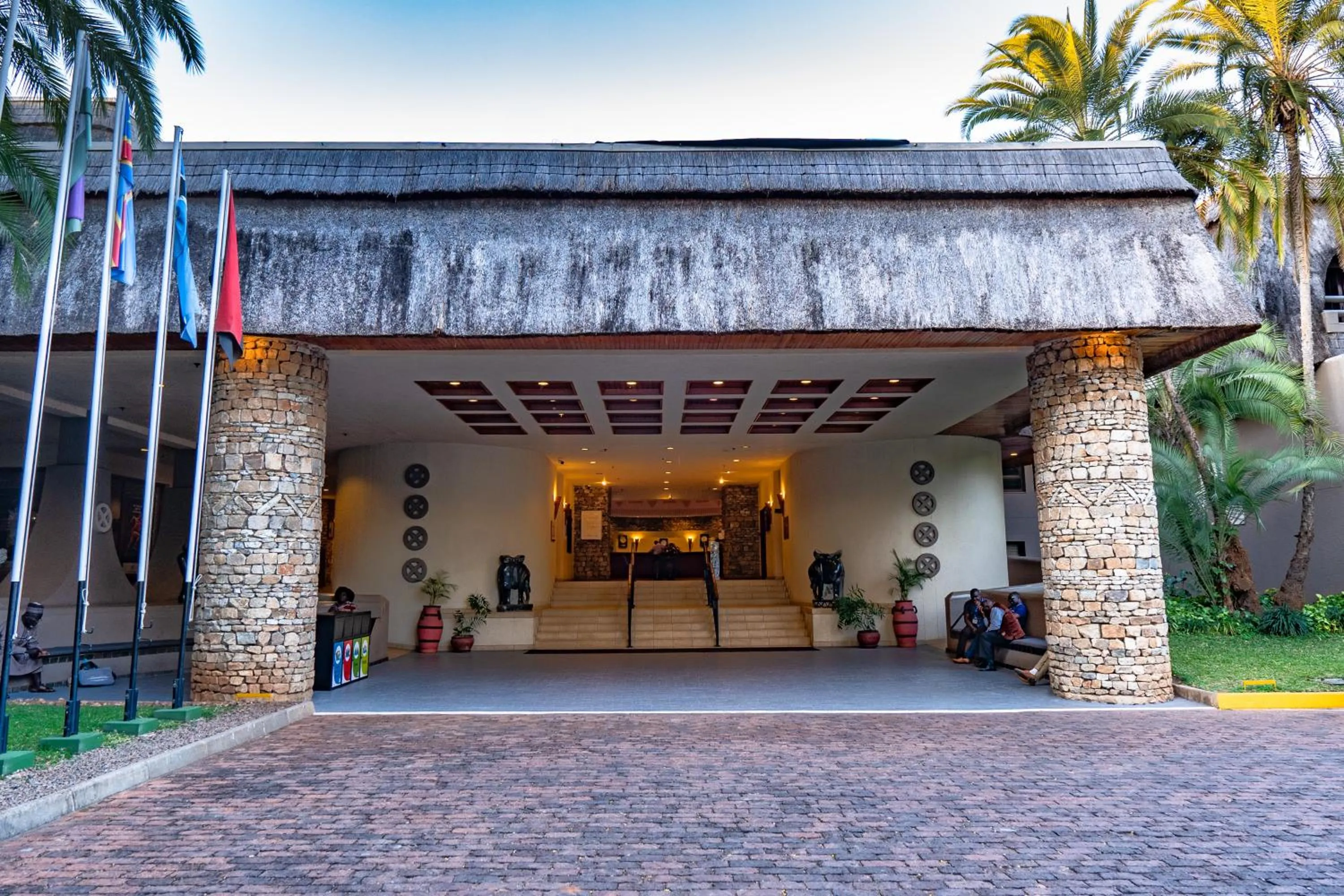 Property building in Elephant Hills Resort