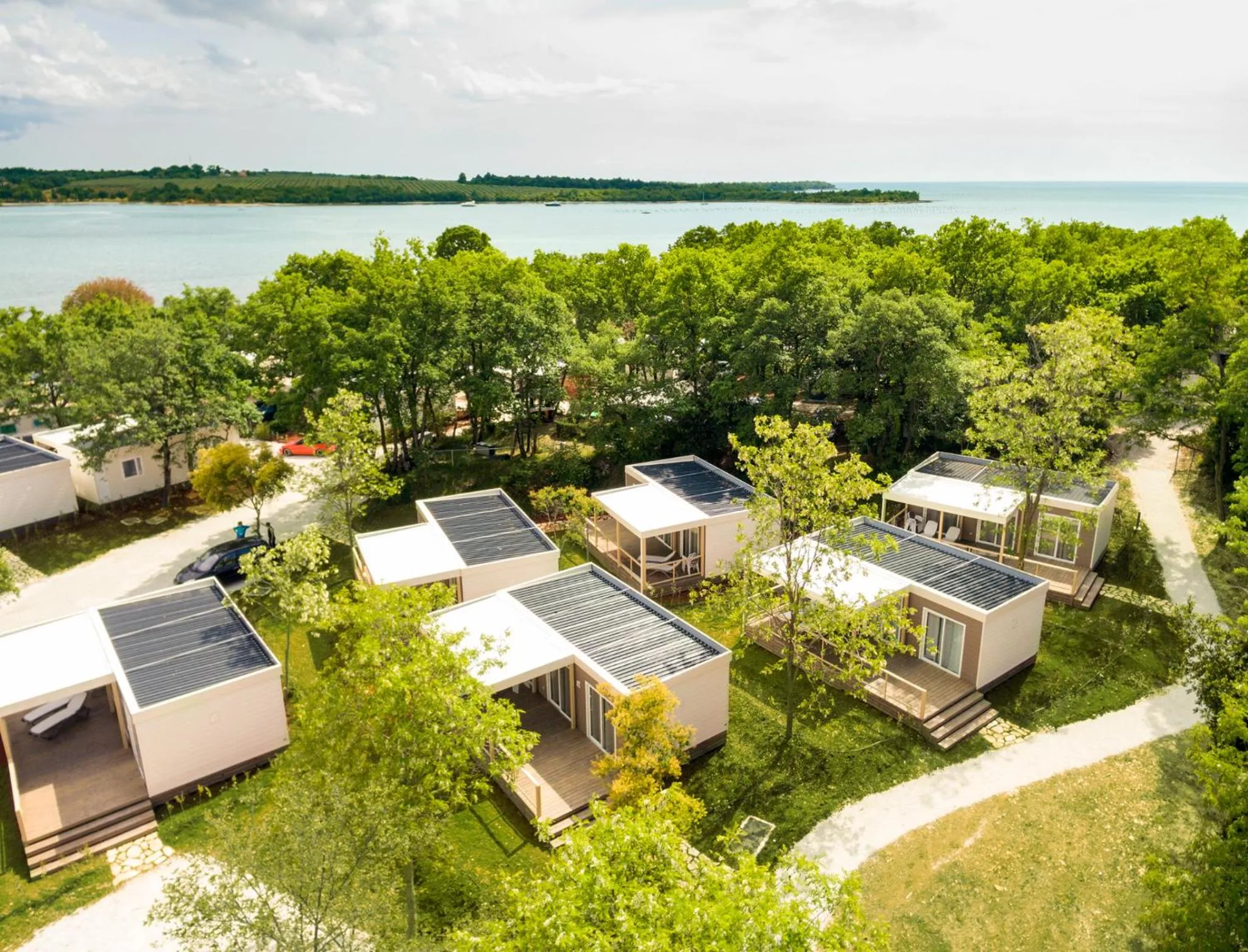 Spring in Mobile Homes - FKK Nudist Camping Solaris